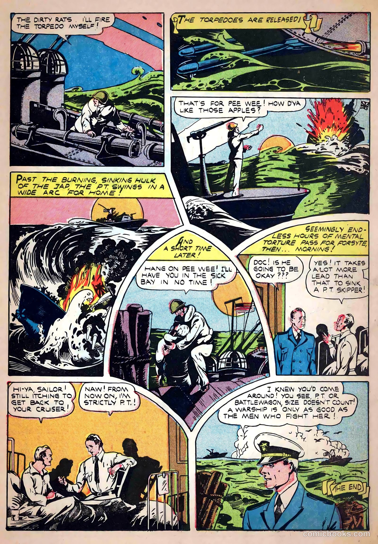 Captain Aero Comics #22 — page 37 of 52