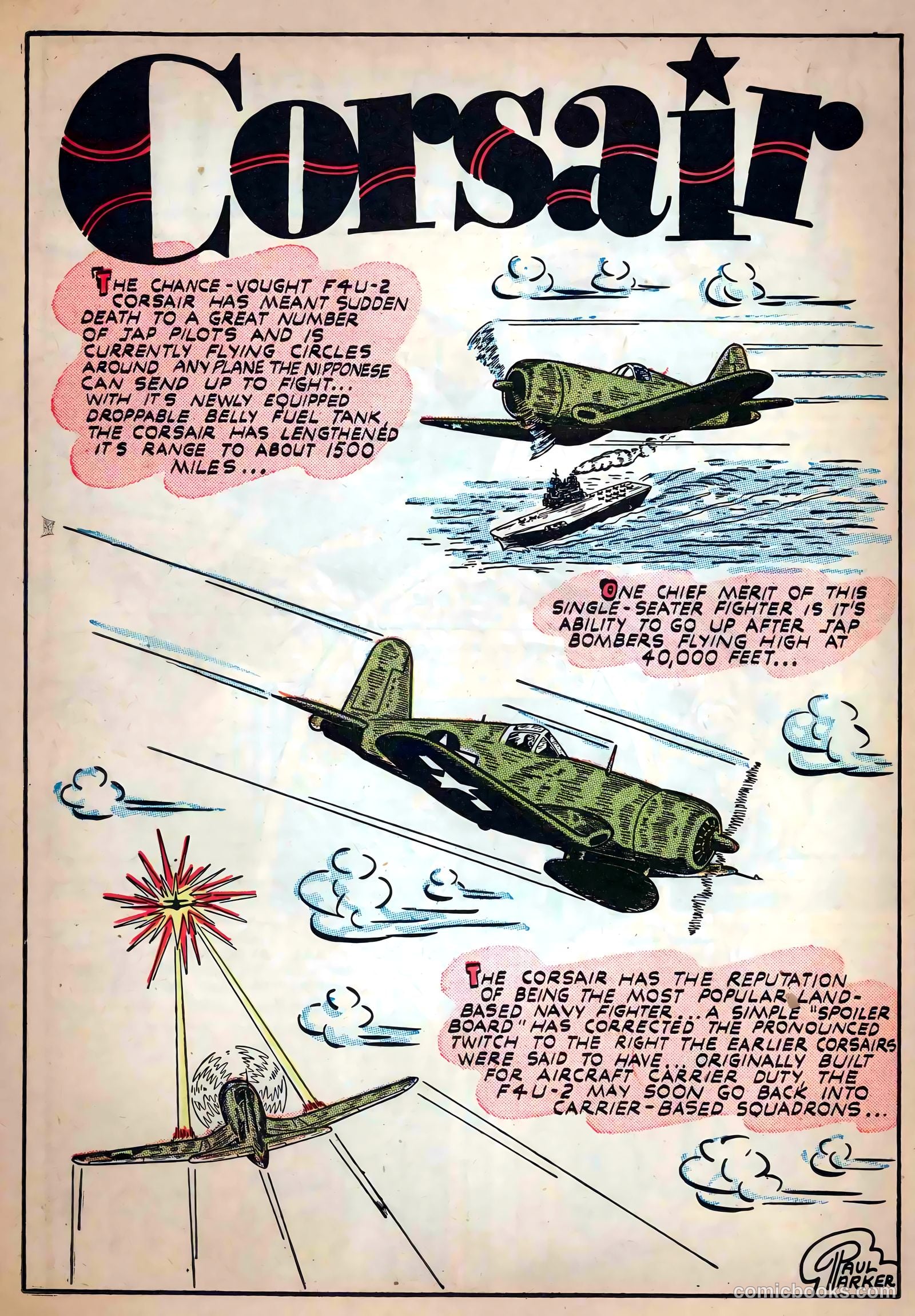 Captain Aero Comics #22 — page 38 of 52