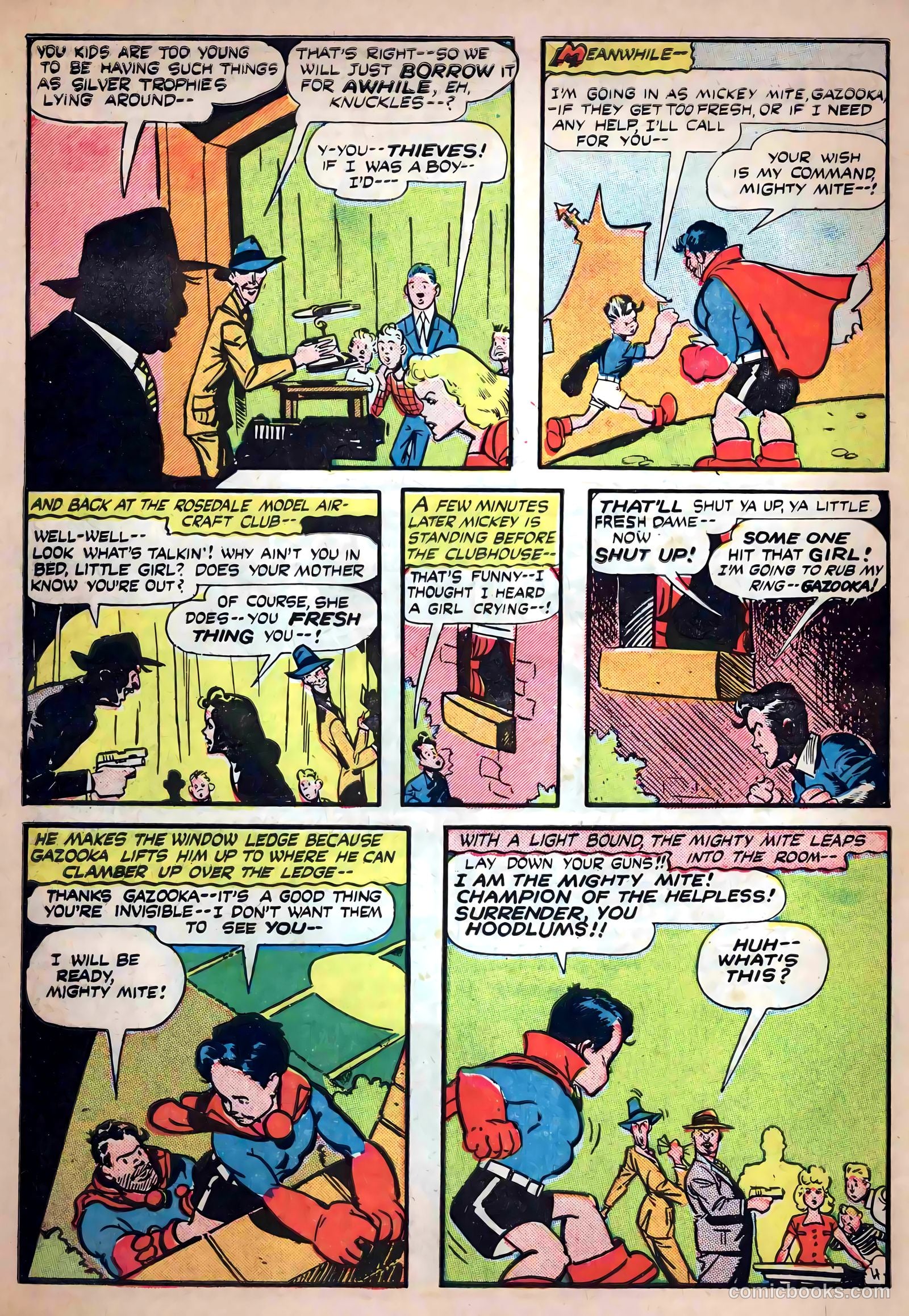 Captain Aero Comics #22 — page 42 of 52