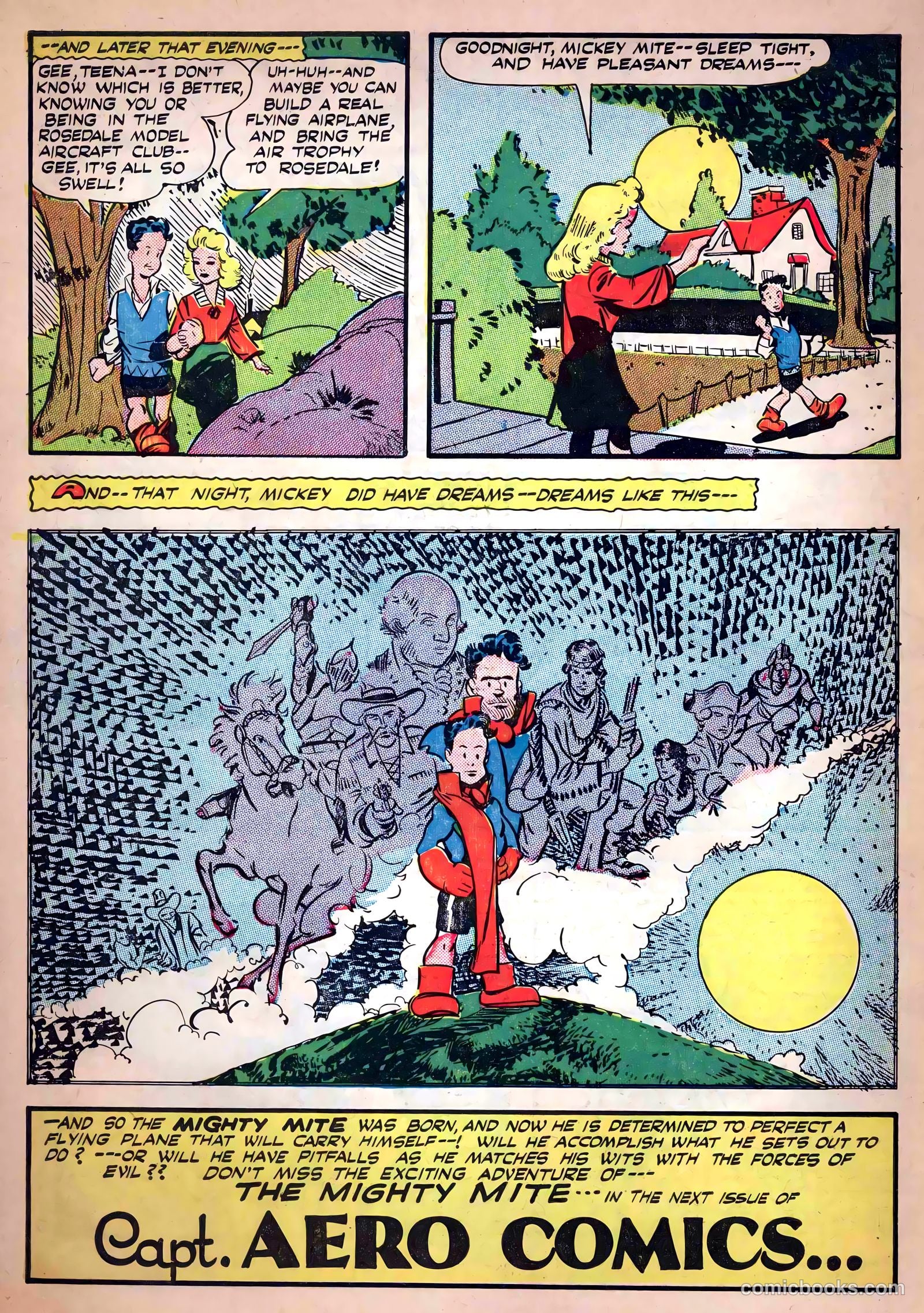 Captain Aero Comics #22 — page 44 of 52