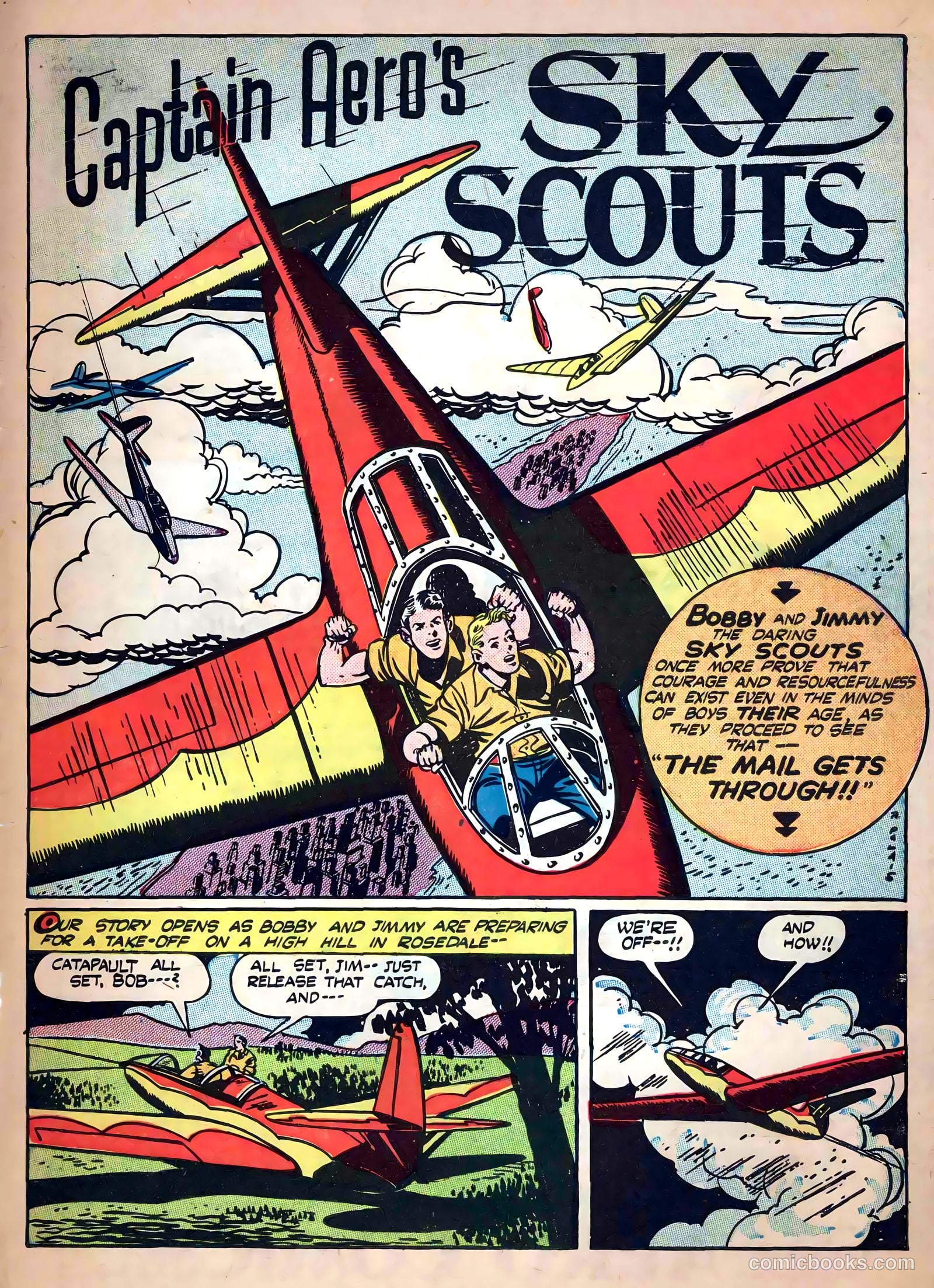 Captain Aero Comics #22 — page 45 of 52