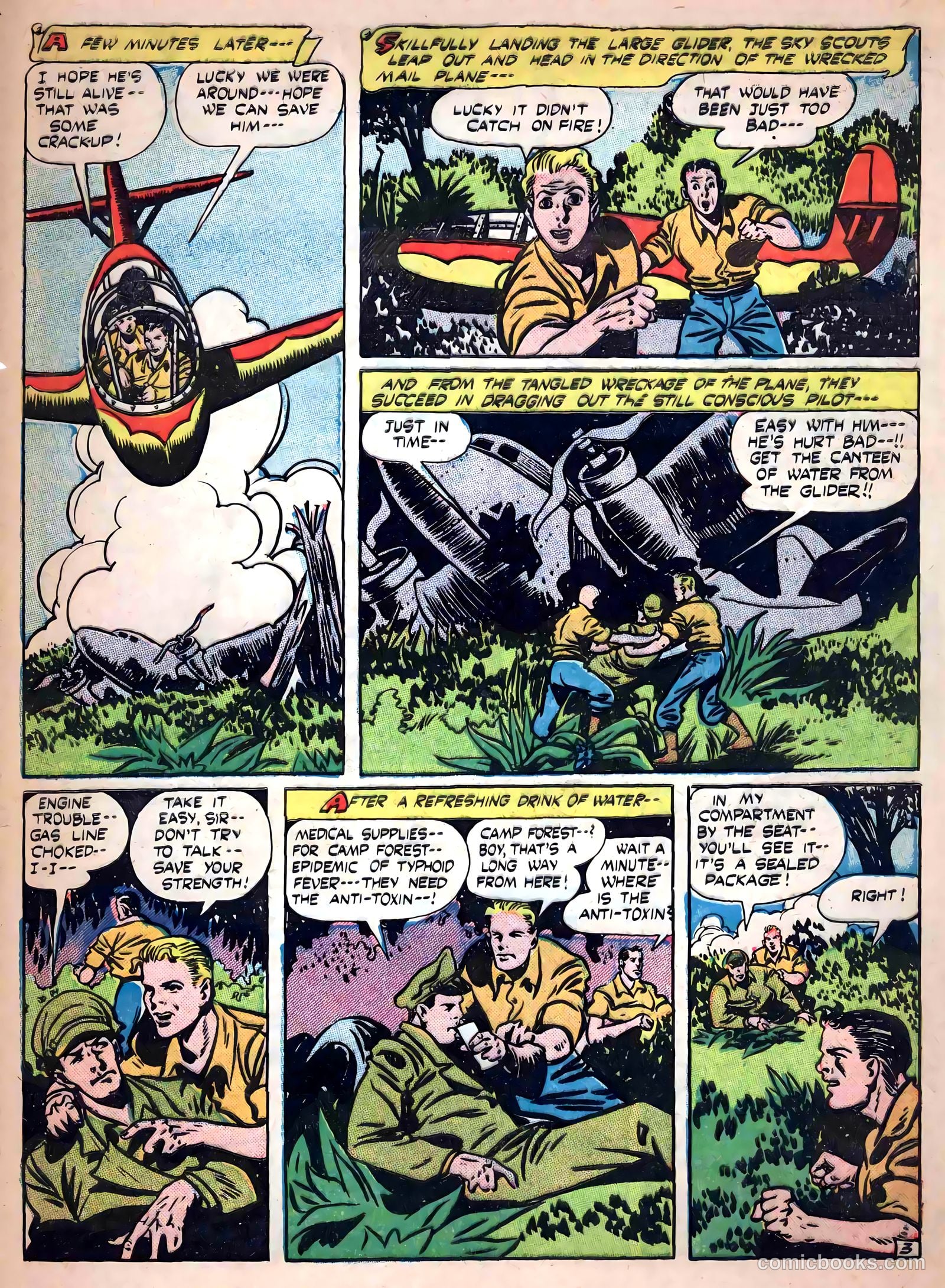 Captain Aero Comics #22 — page 47 of 52