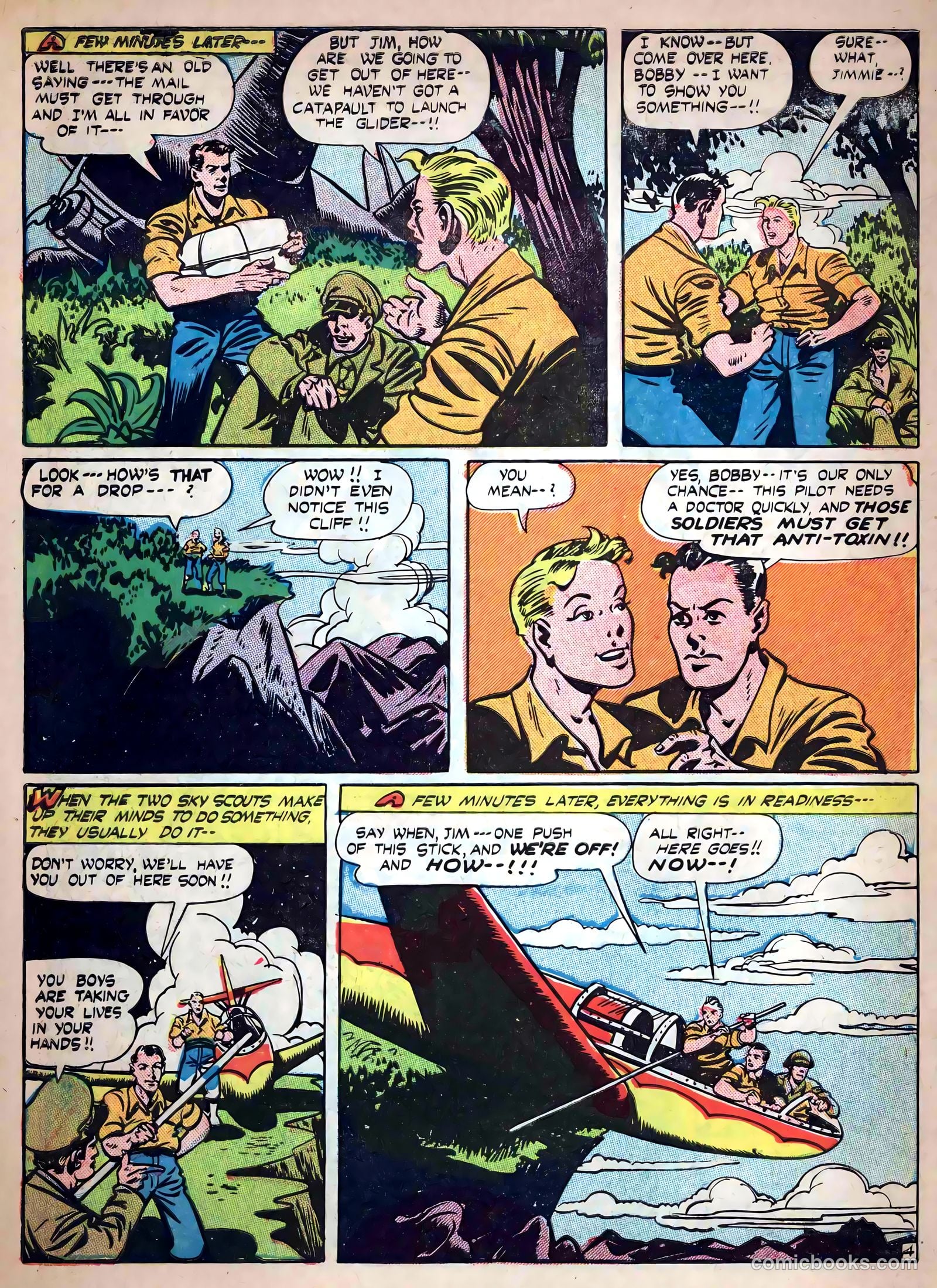Captain Aero Comics #22 — page 48 of 52