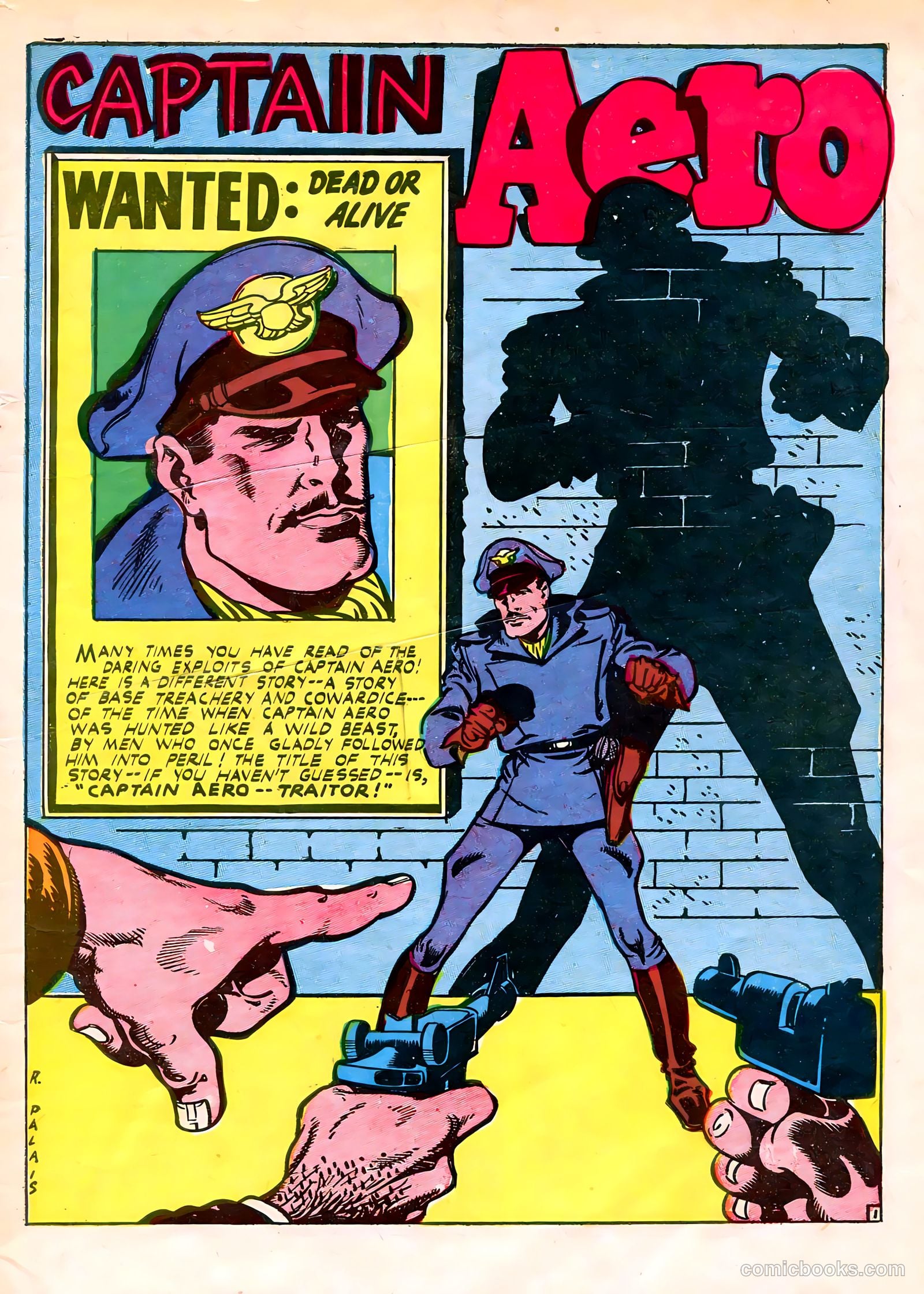 Captain Aero Comics #23 — page 3 of 52