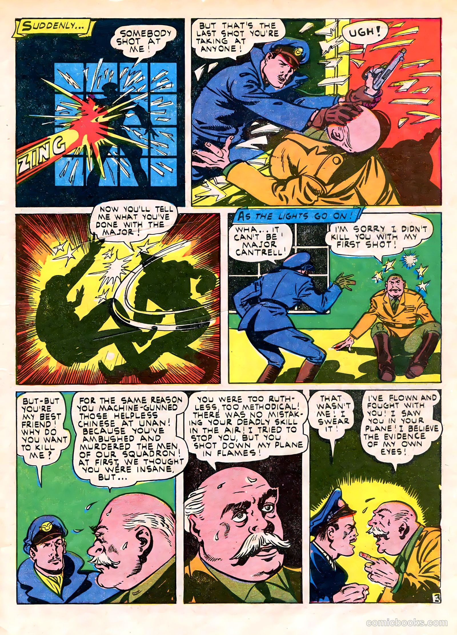 Captain Aero Comics #23 — page 5 of 52