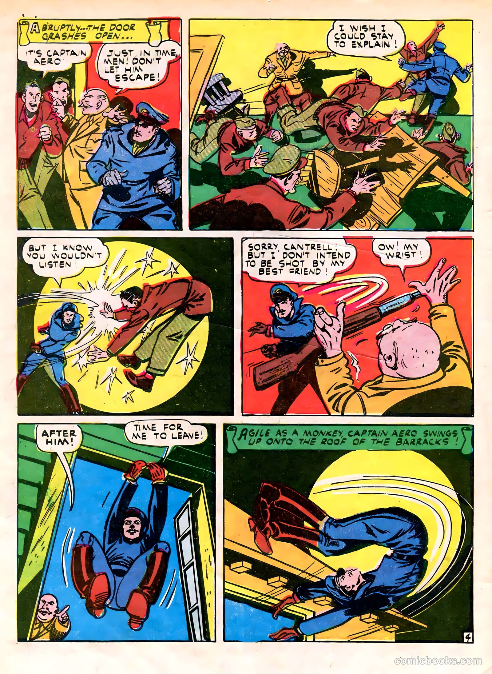 Captain Aero Comics #23 — page 6 of 52