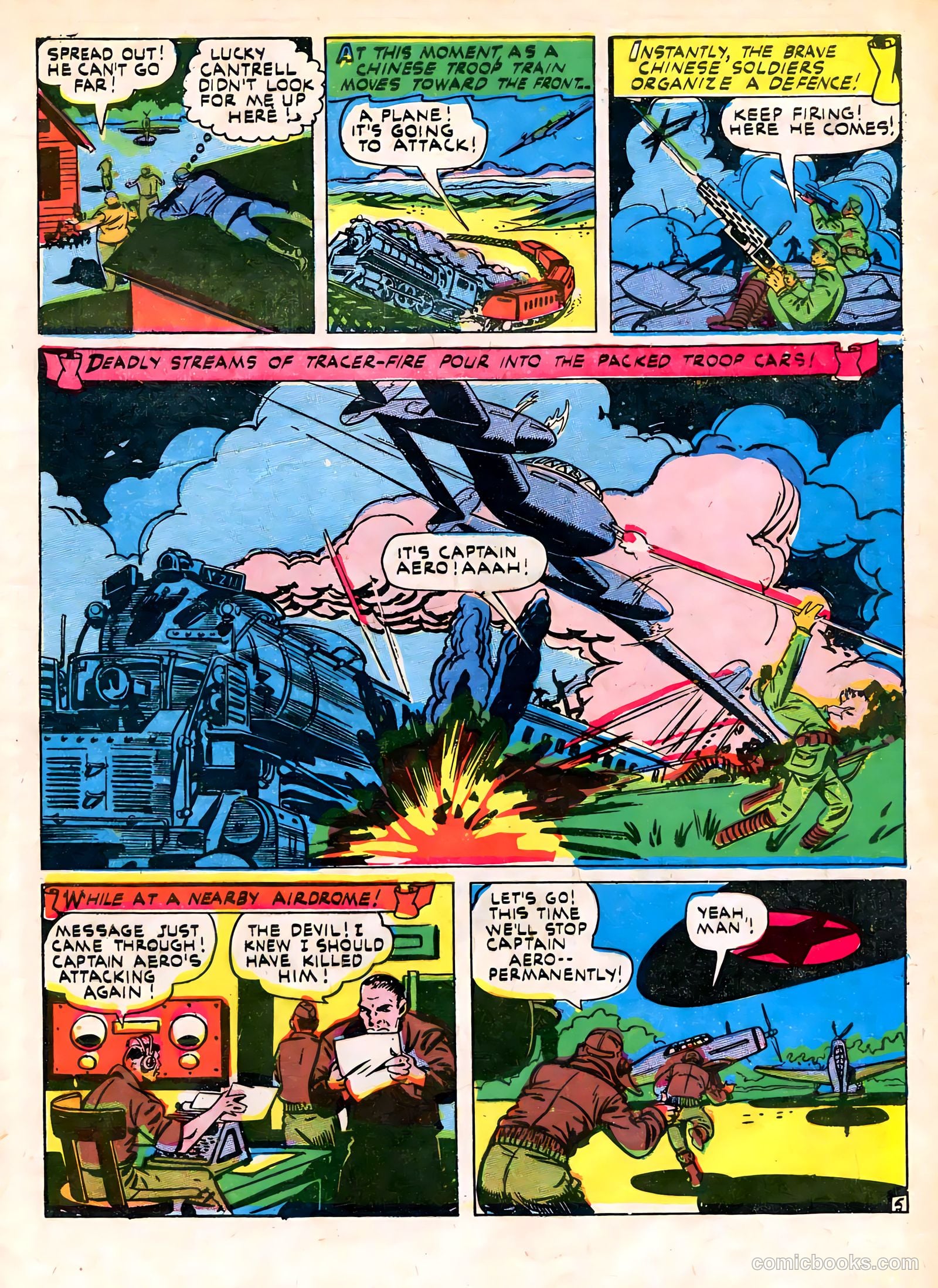 Captain Aero Comics #23 — page 7 of 52
