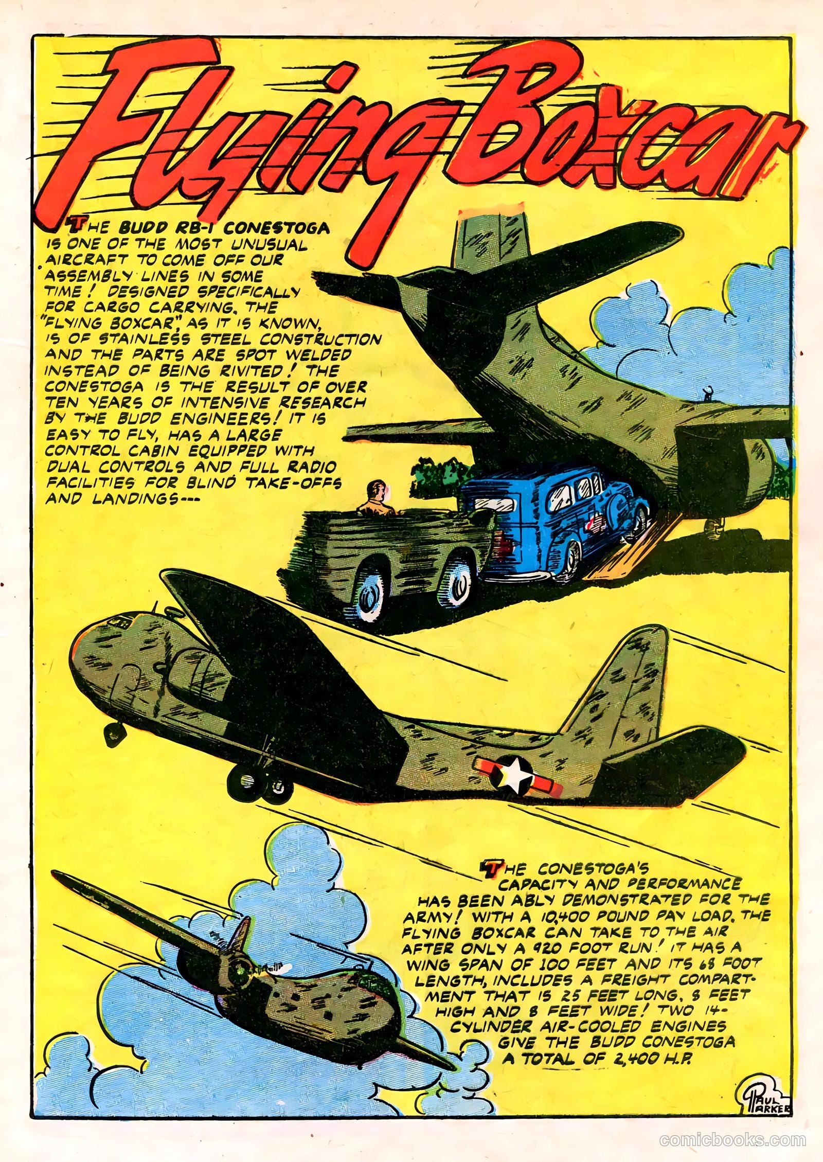 Captain Aero Comics #23 — page 17 of 52