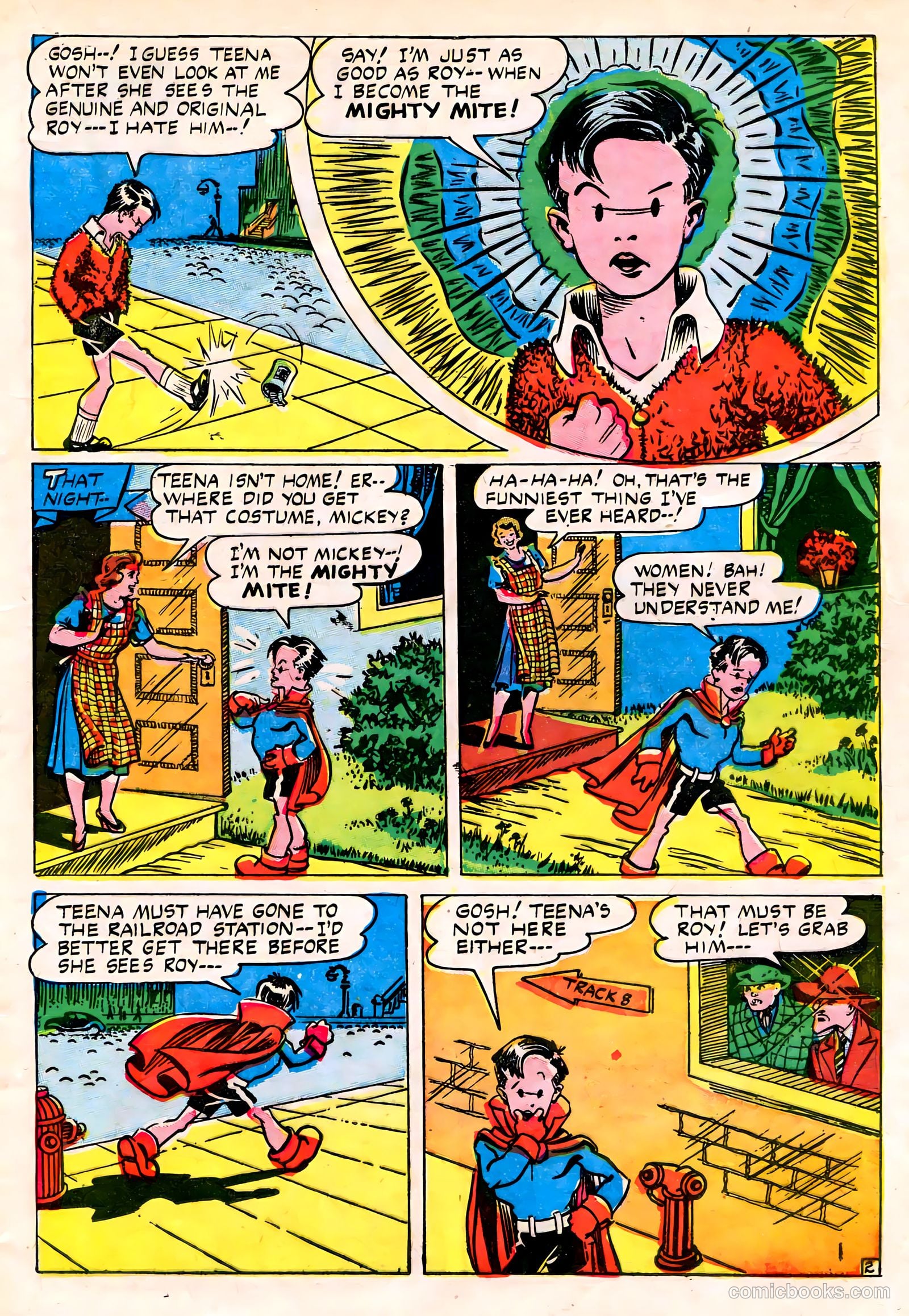 Captain Aero Comics #23 — page 19 of 52