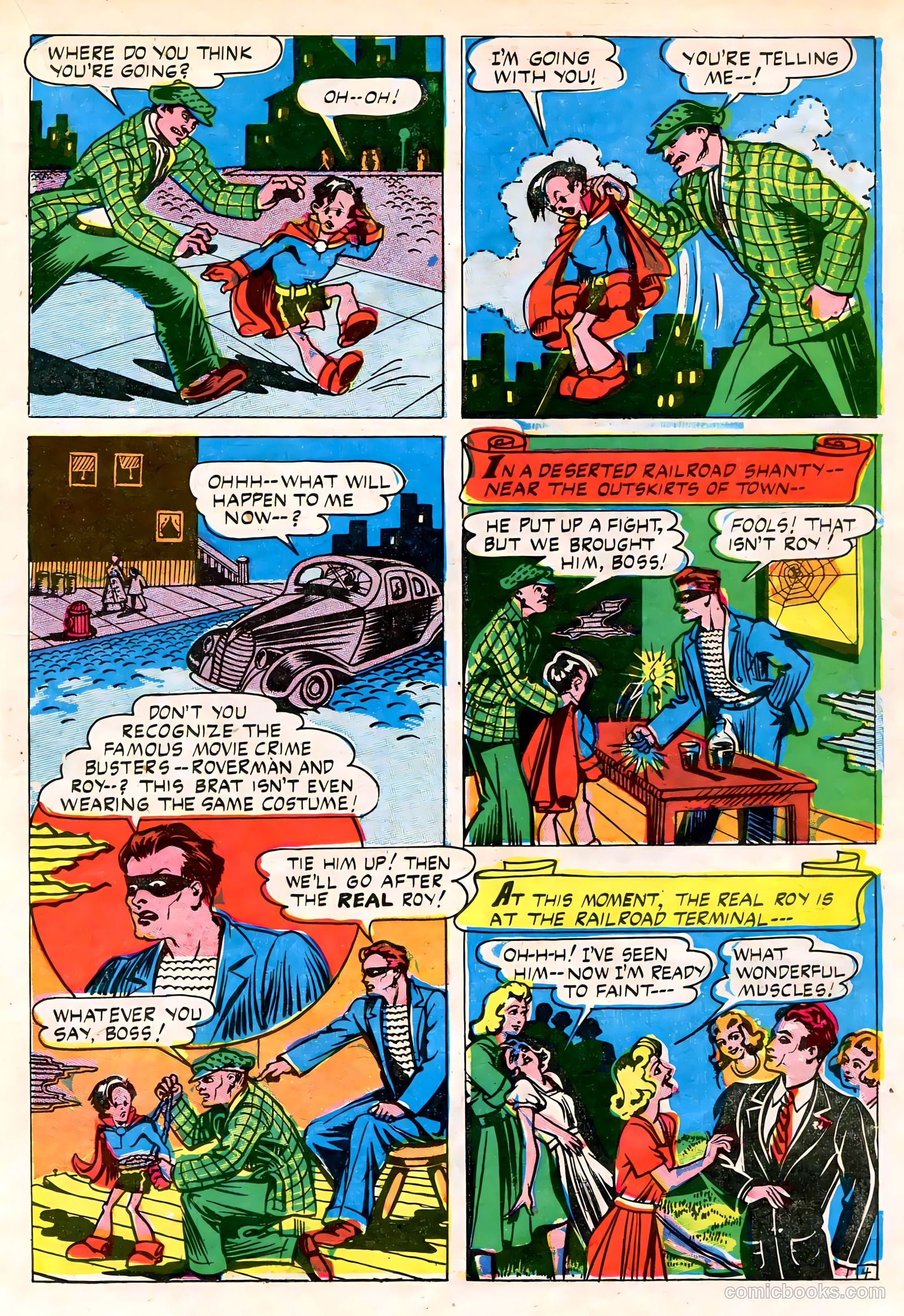 Captain Aero Comics #23 — page 21 of 52