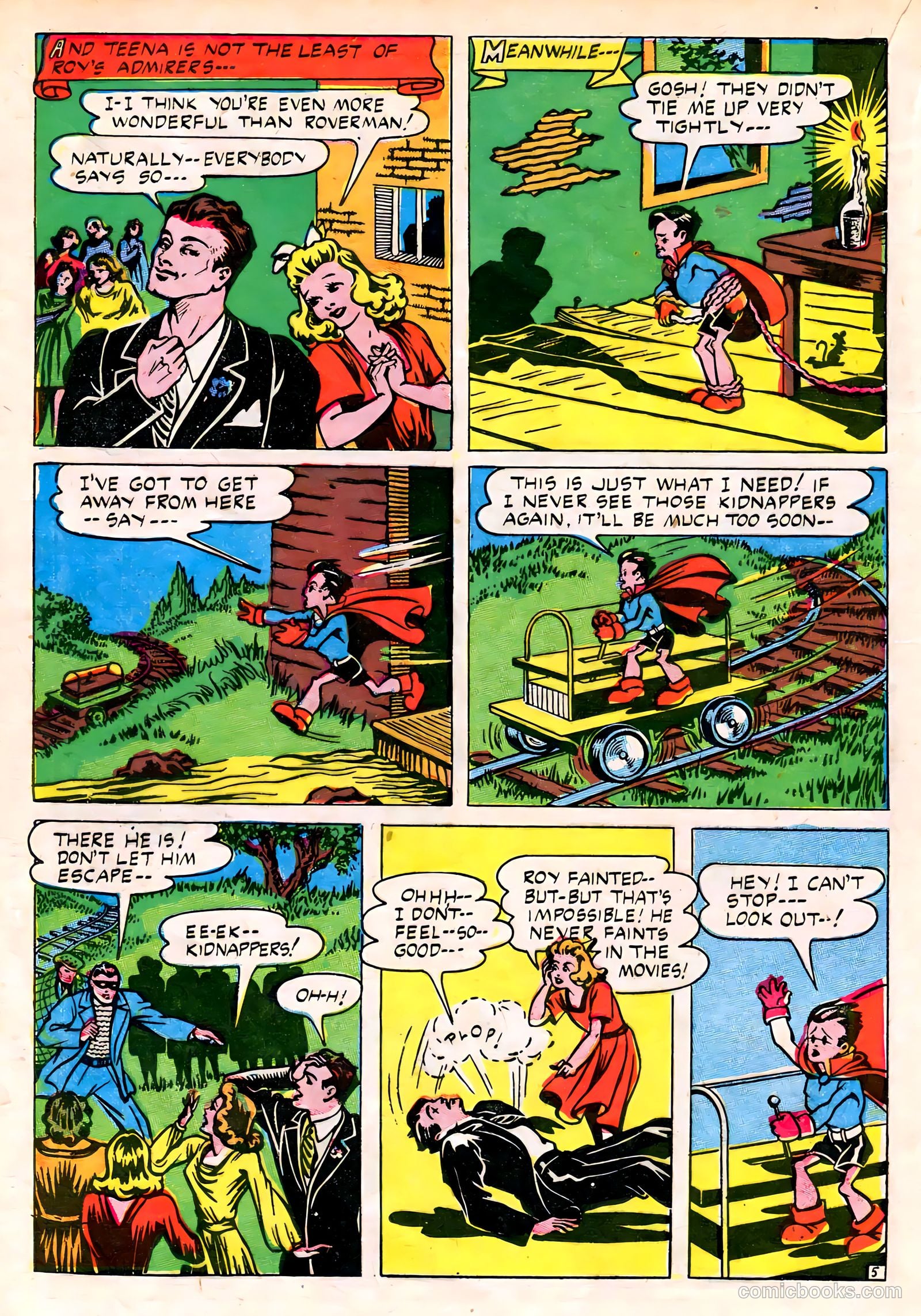 Captain Aero Comics #23 — page 22 of 52