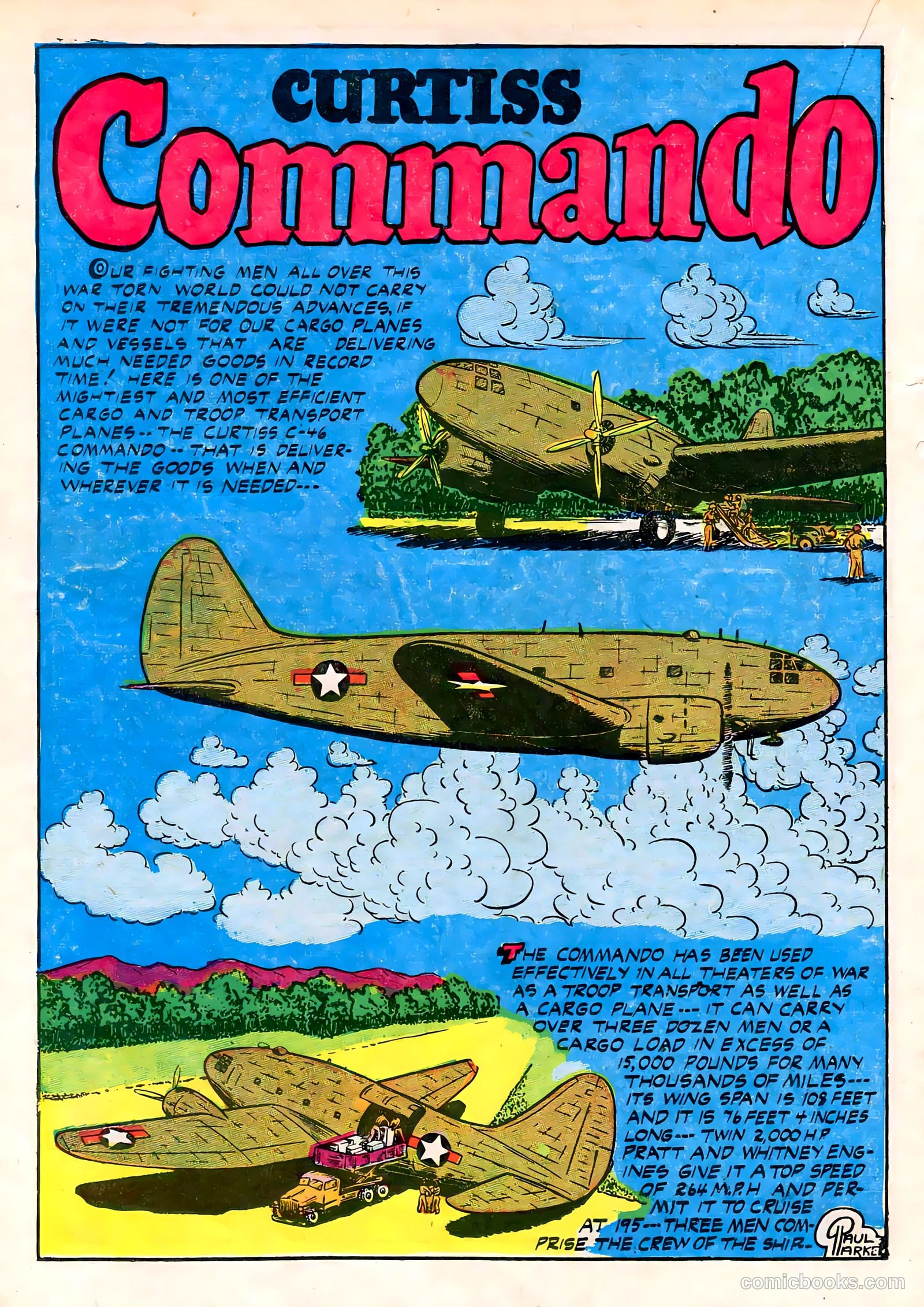 Captain Aero Comics #23 — page 24 of 52