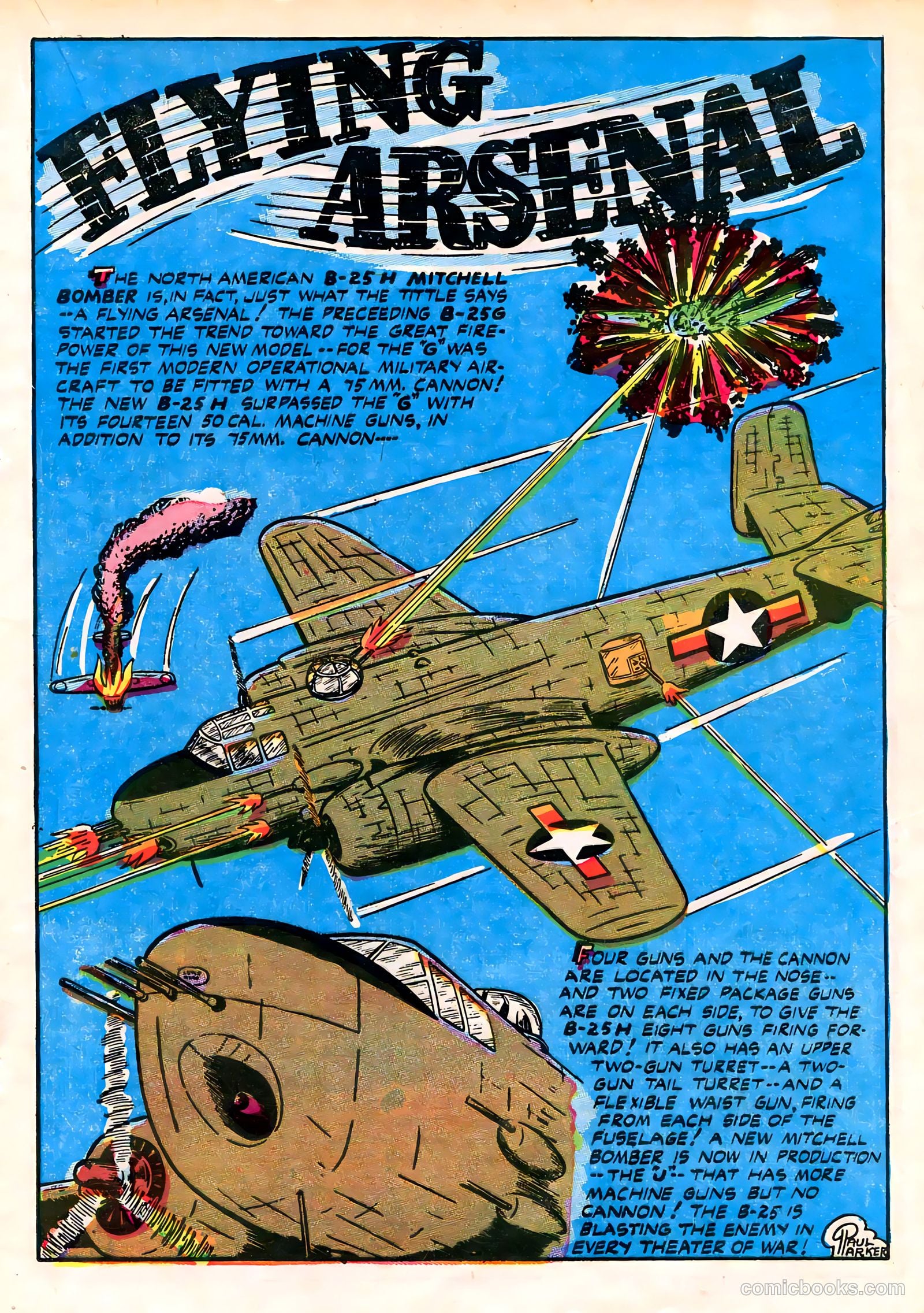 Captain Aero Comics #23 — page 25 of 52