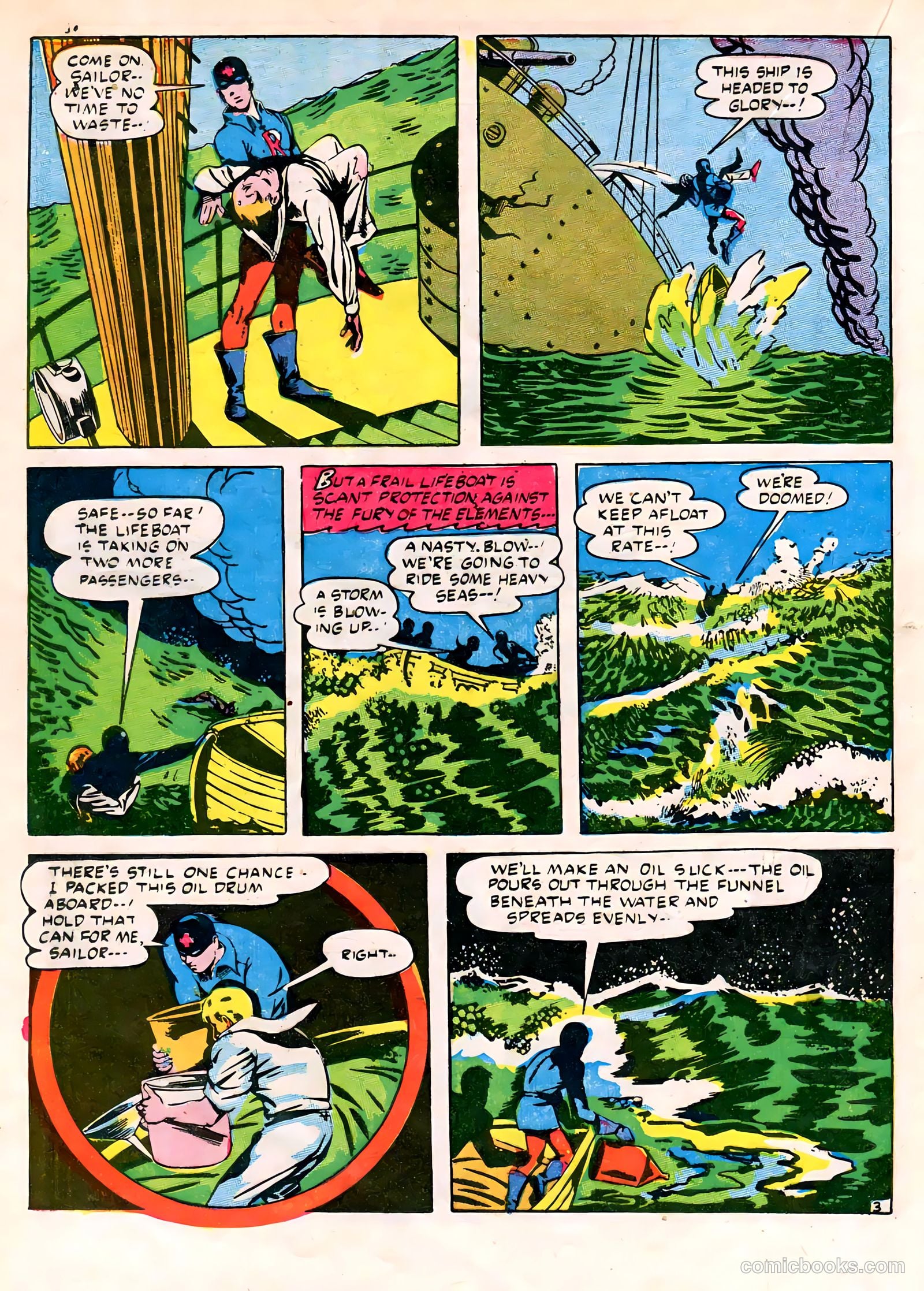 Captain Aero Comics #23 — page 30 of 52