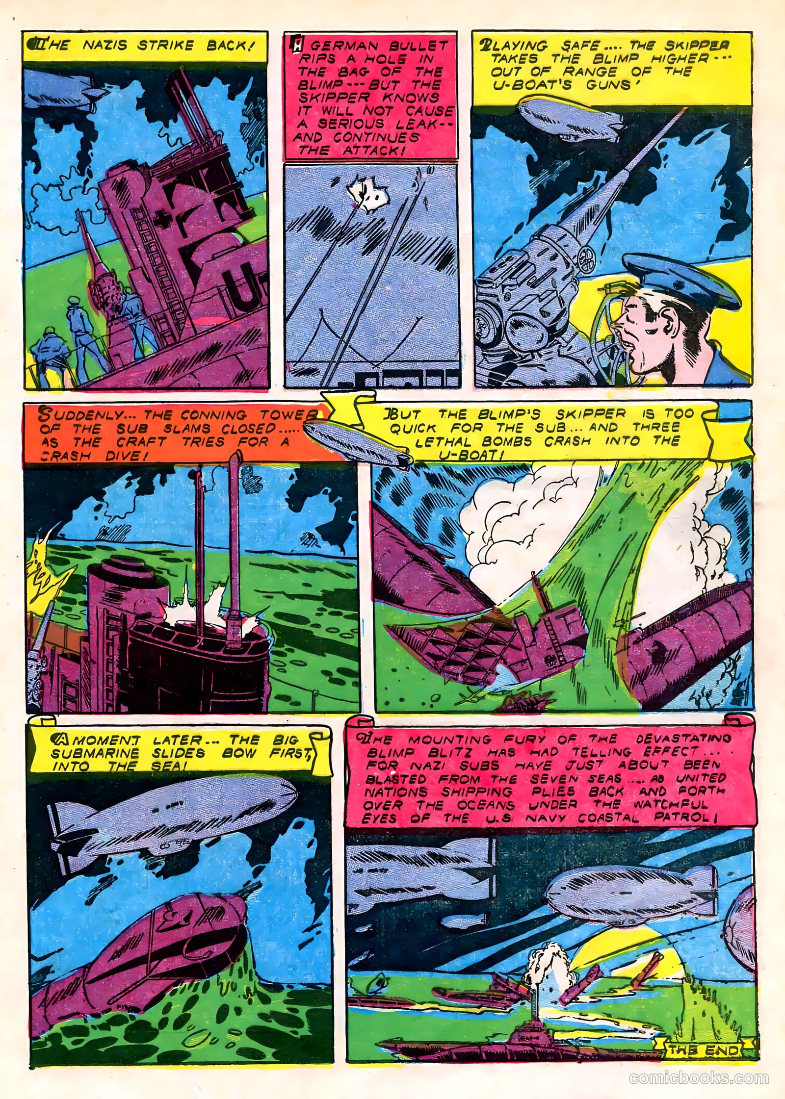 Captain Aero Comics #23 — page 37 of 52