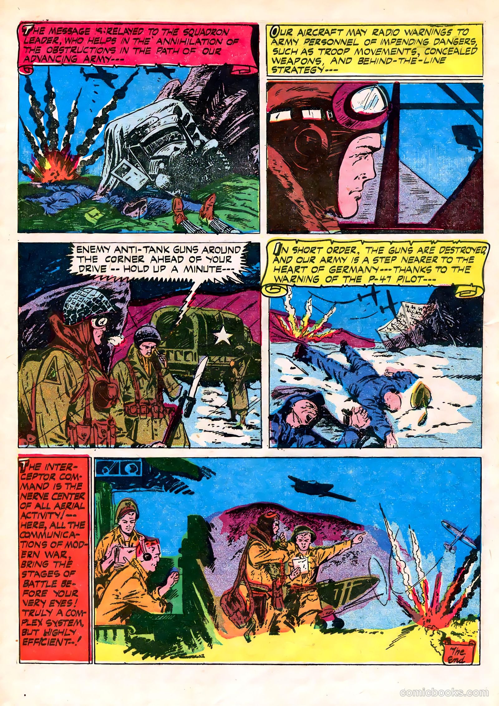 Captain Aero Comics #23 — page 43 of 52