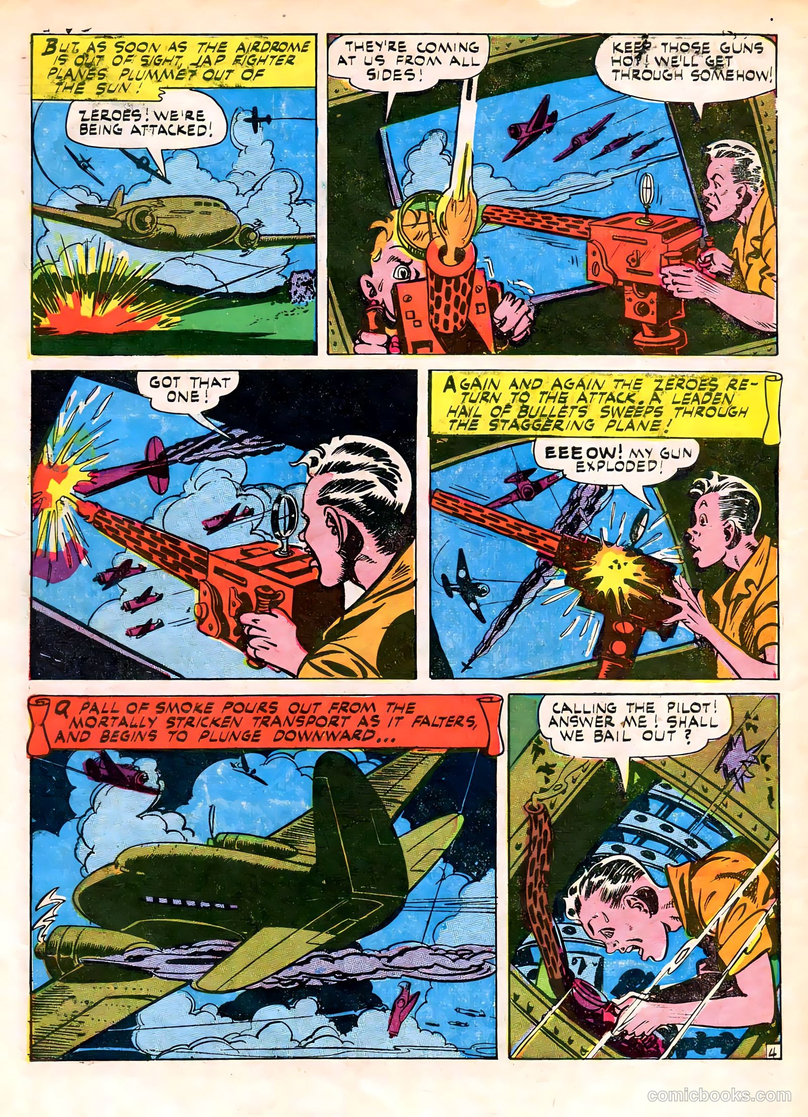 Captain Aero Comics #23 — page 48 of 52