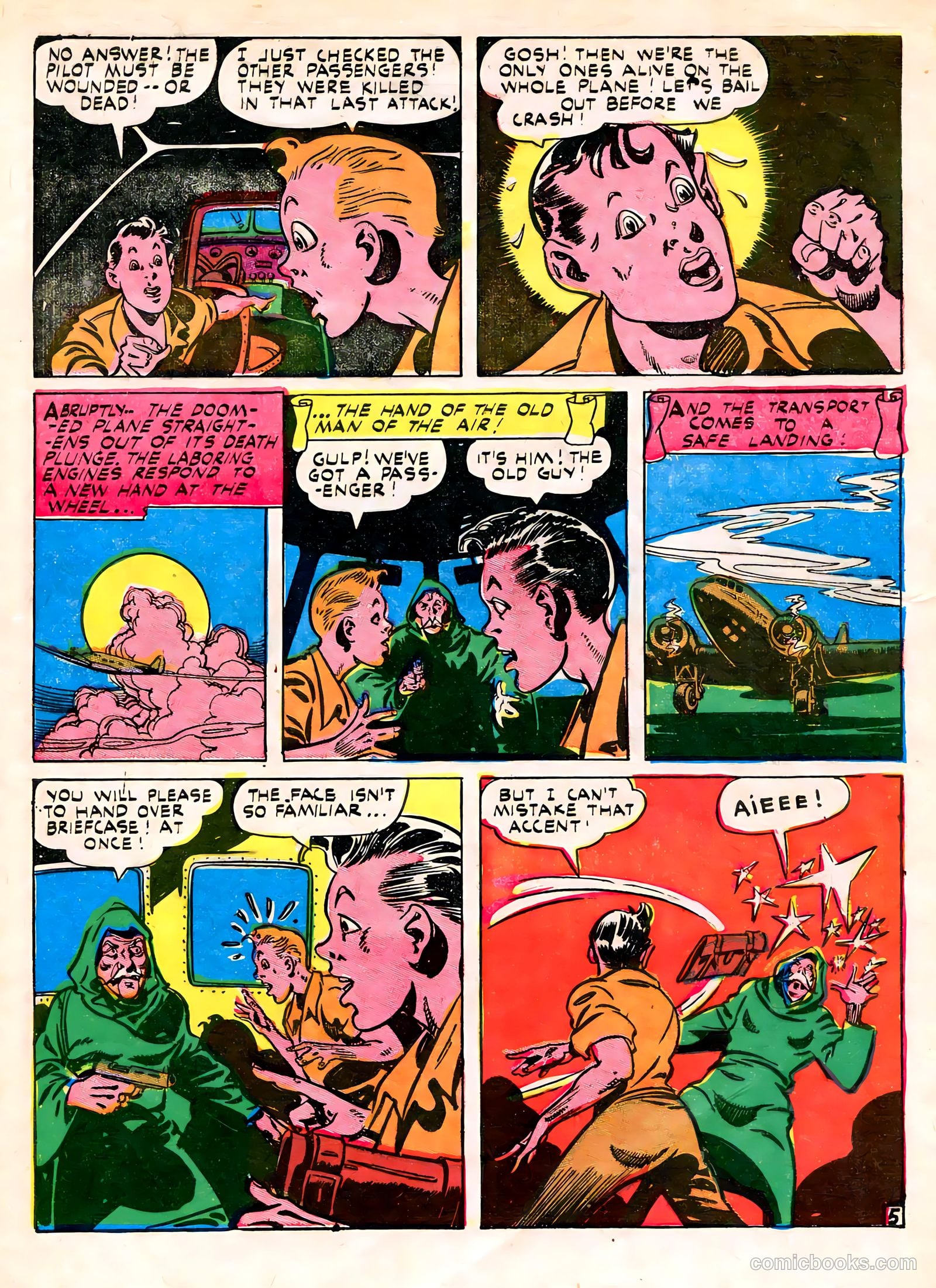 Captain Aero Comics #23 — page 49 of 52