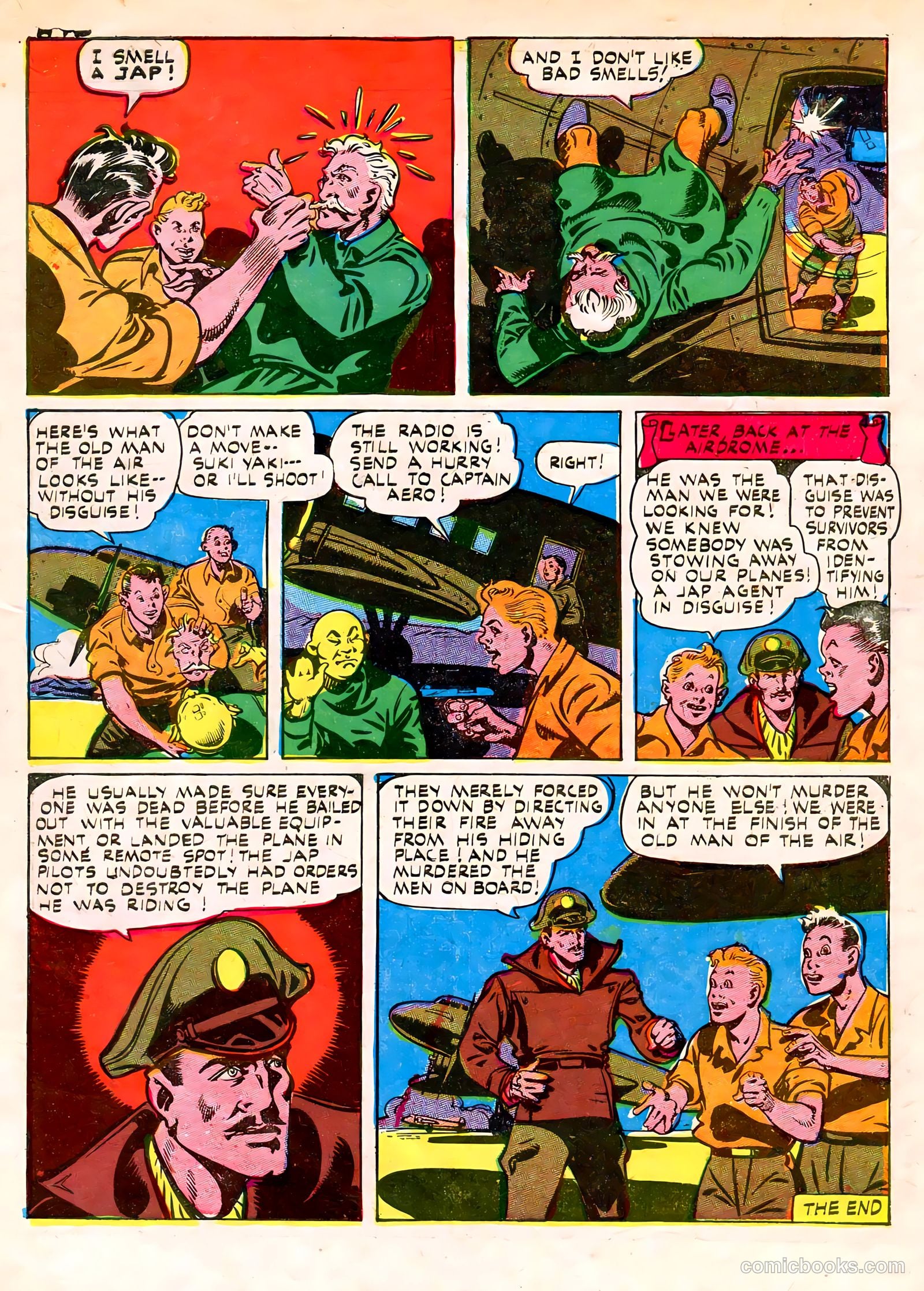 Captain Aero Comics #23 — page 50 of 52
