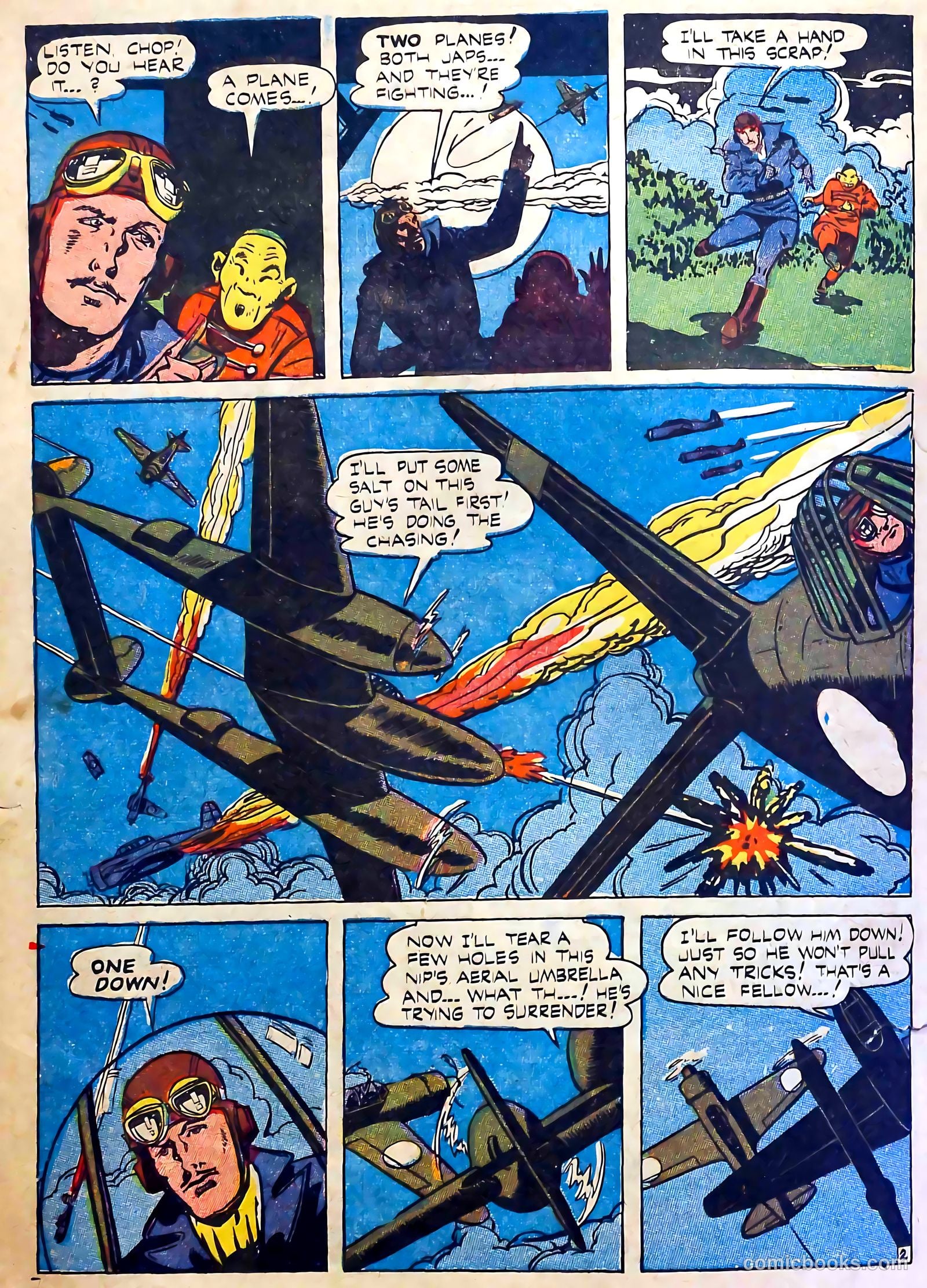 Captain Aero Comics #24 — page 4 of 52
