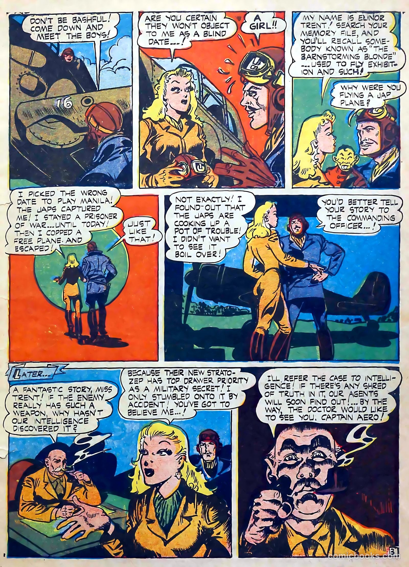Captain Aero Comics #24 — page 5 of 52