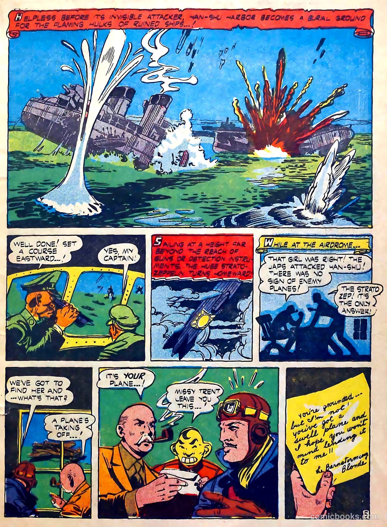 Captain Aero Comics #24 — page 7 of 52