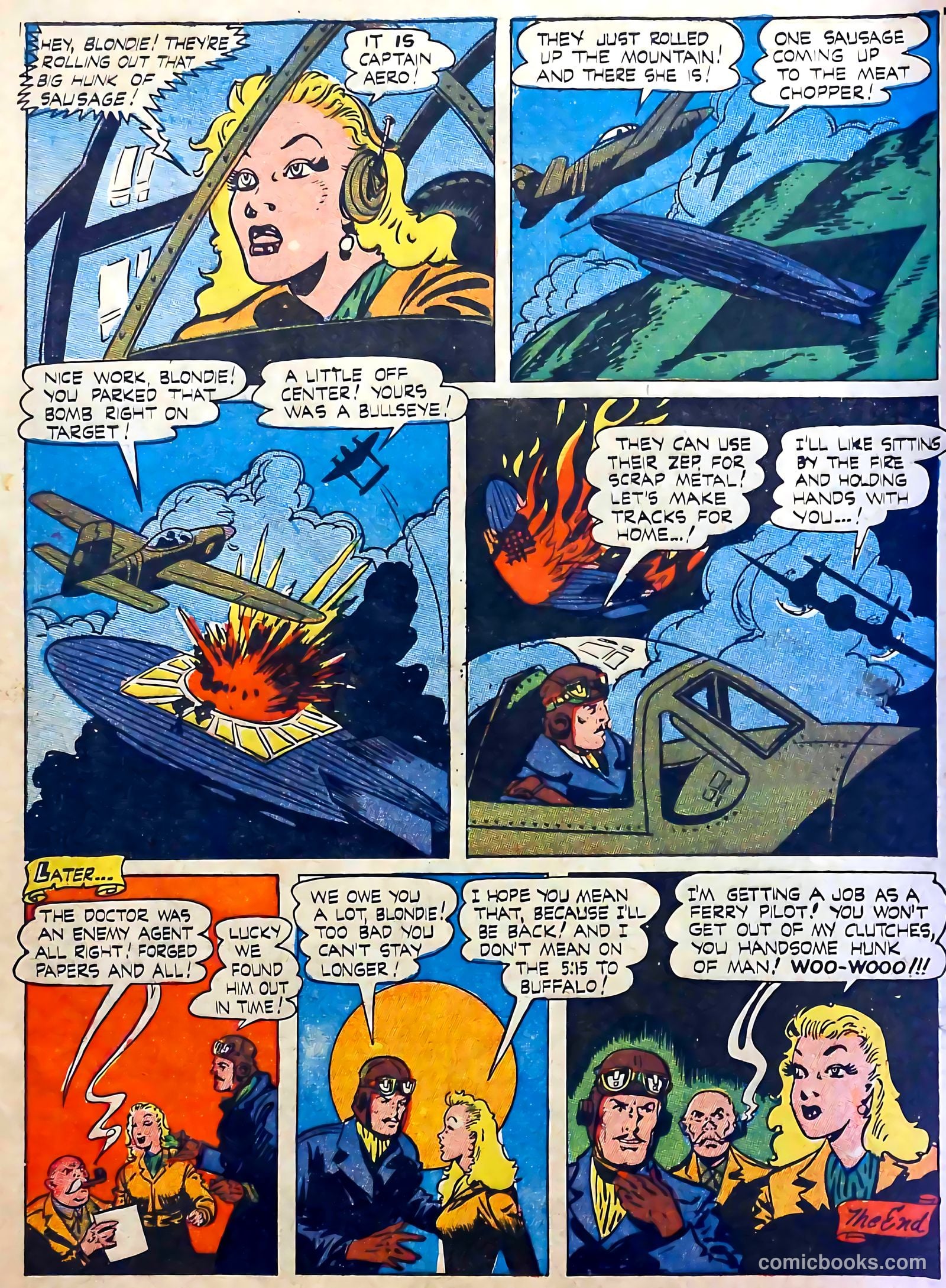 Captain Aero Comics #24 — page 10 of 52