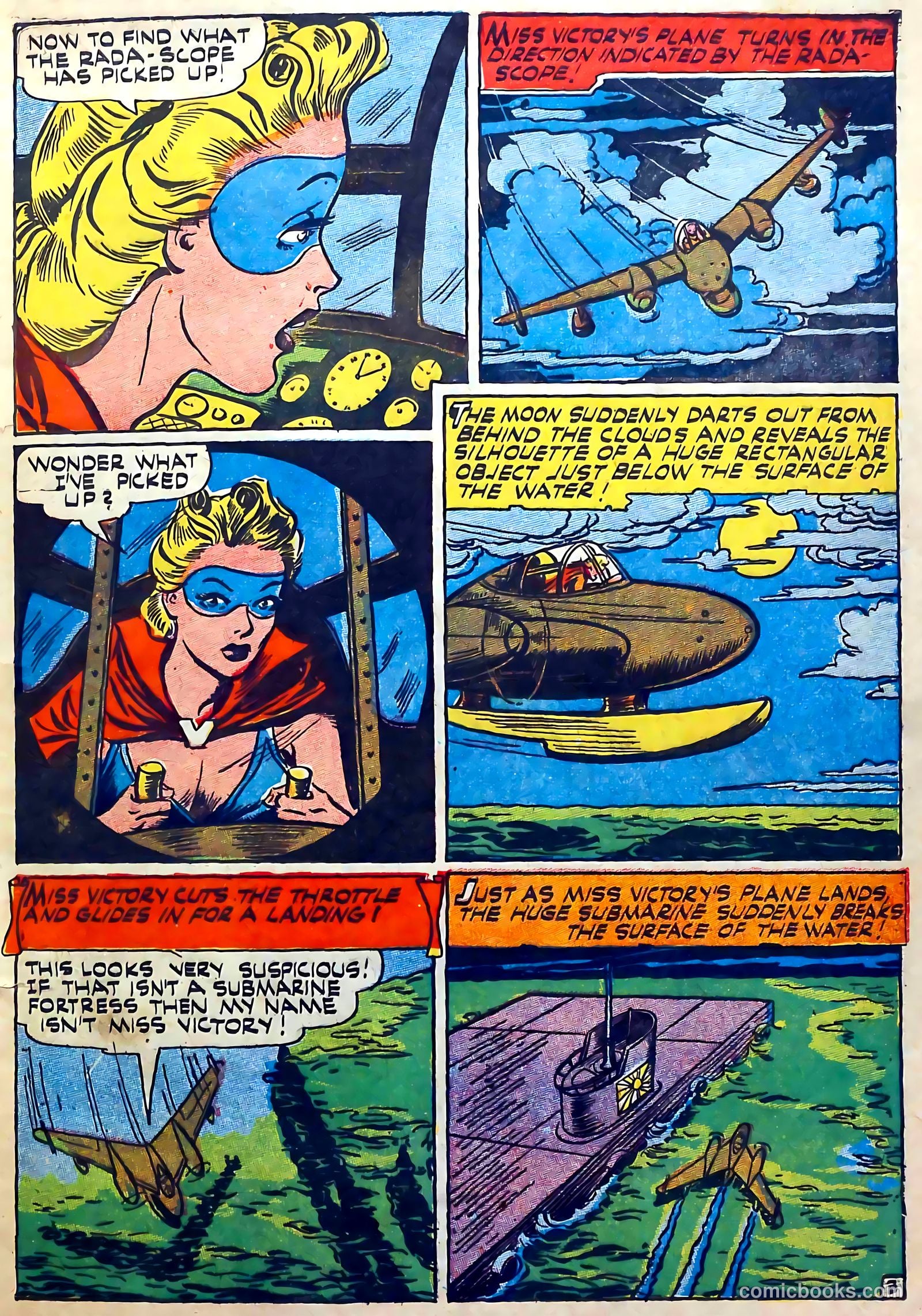 Captain Aero Comics #24 — page 13 of 52