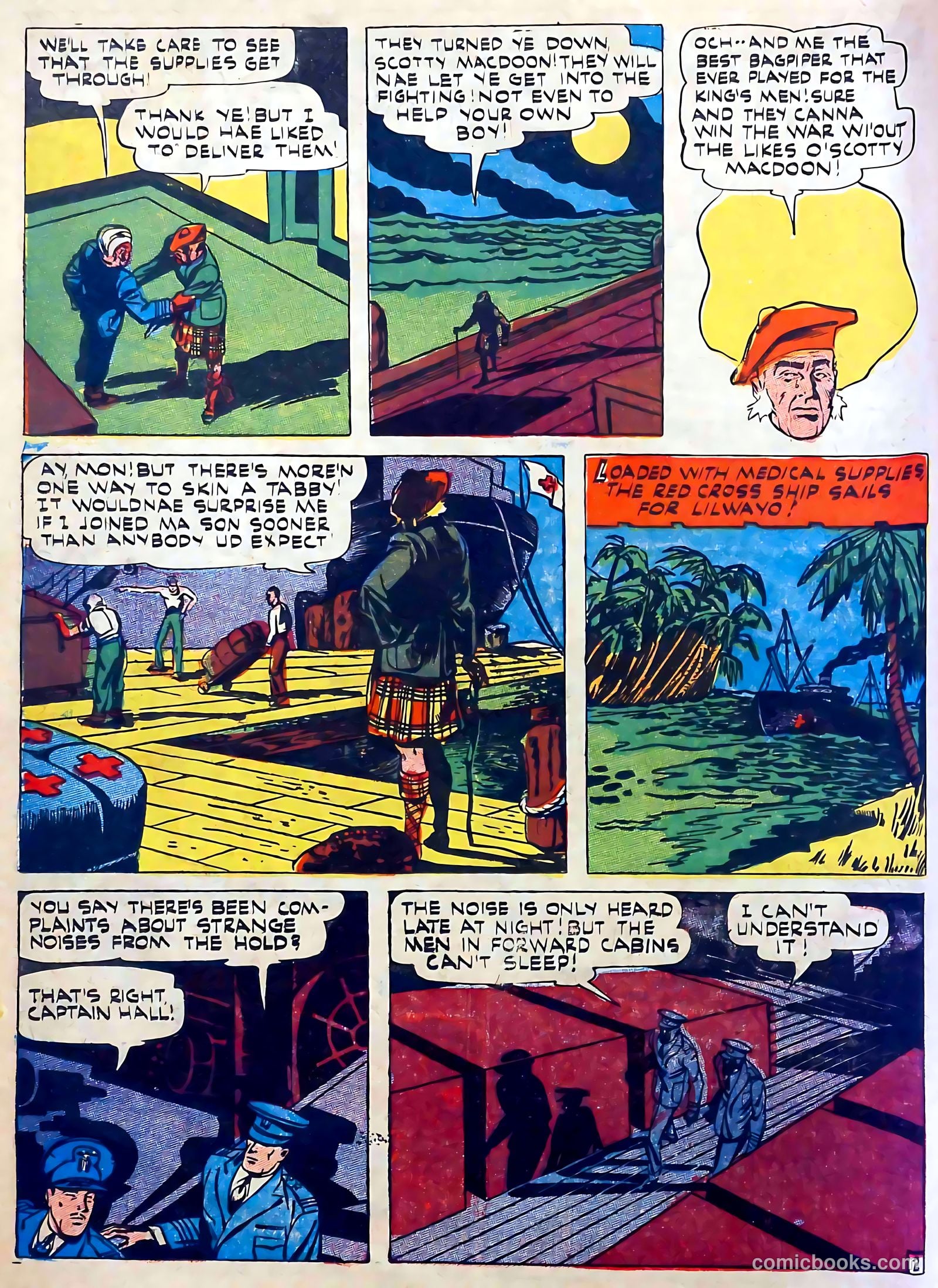 Captain Aero Comics #24 — page 18 of 52