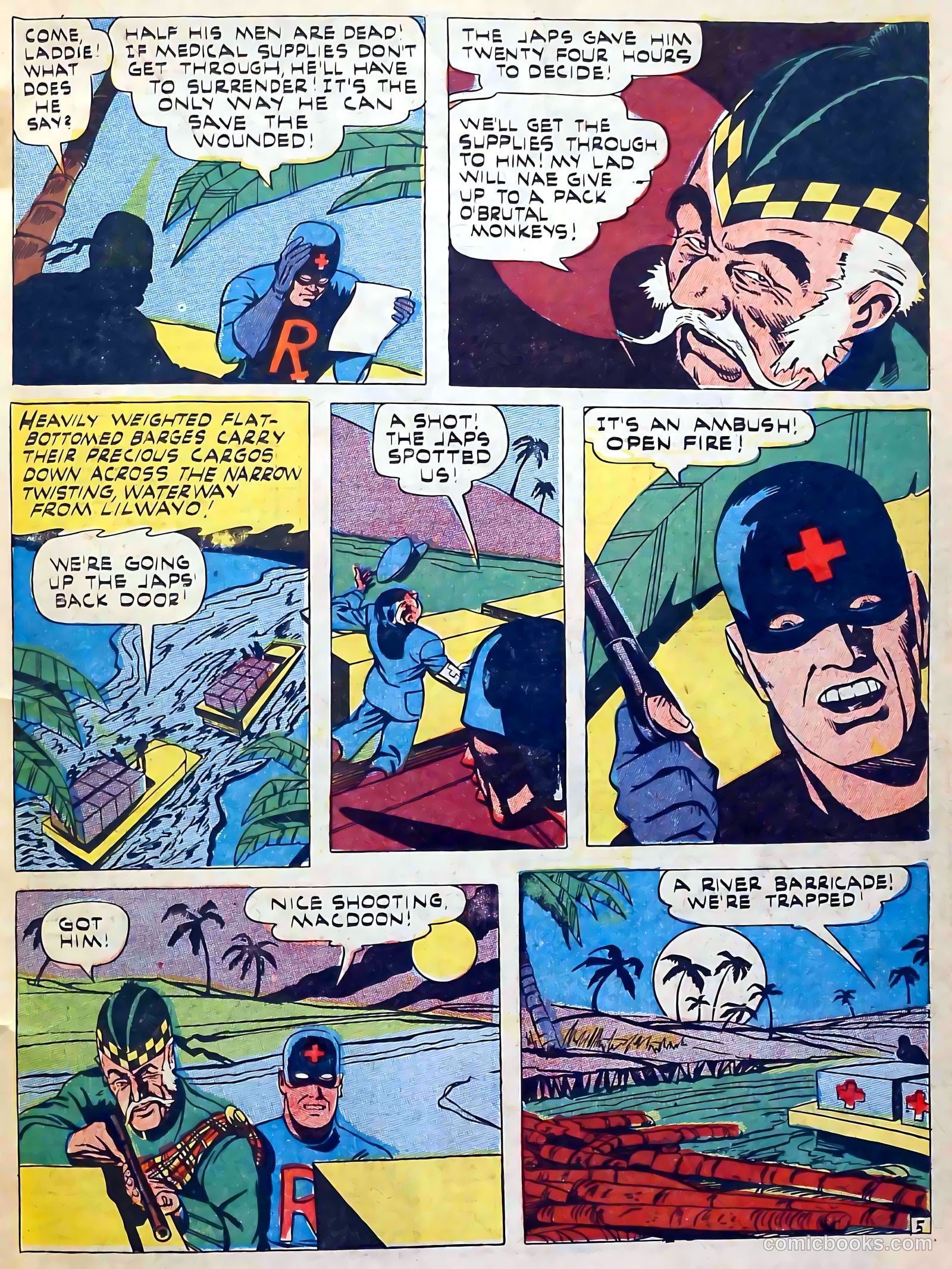 Captain Aero Comics #24 — page 21 of 52