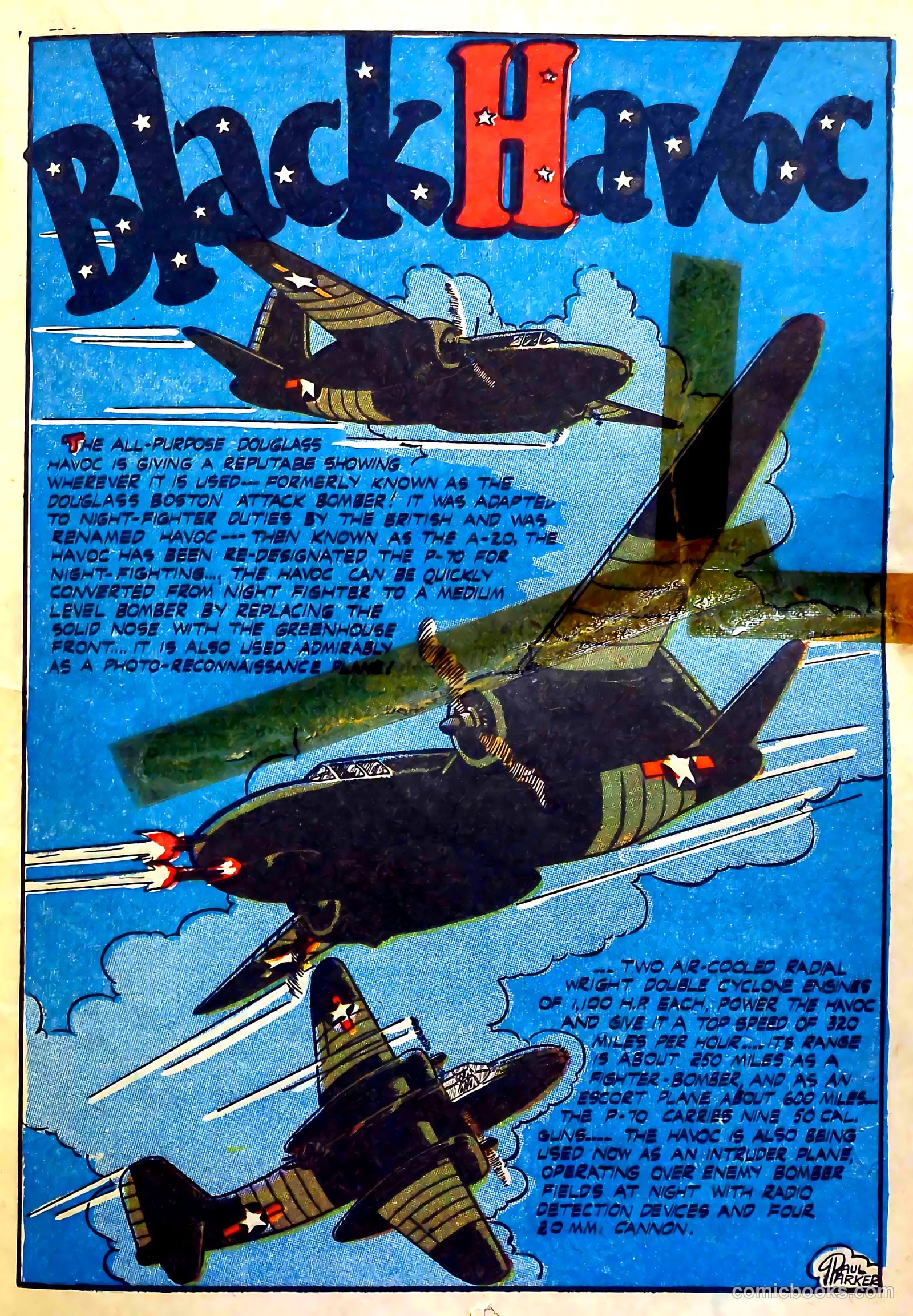 Captain Aero Comics #24 — page 23 of 52