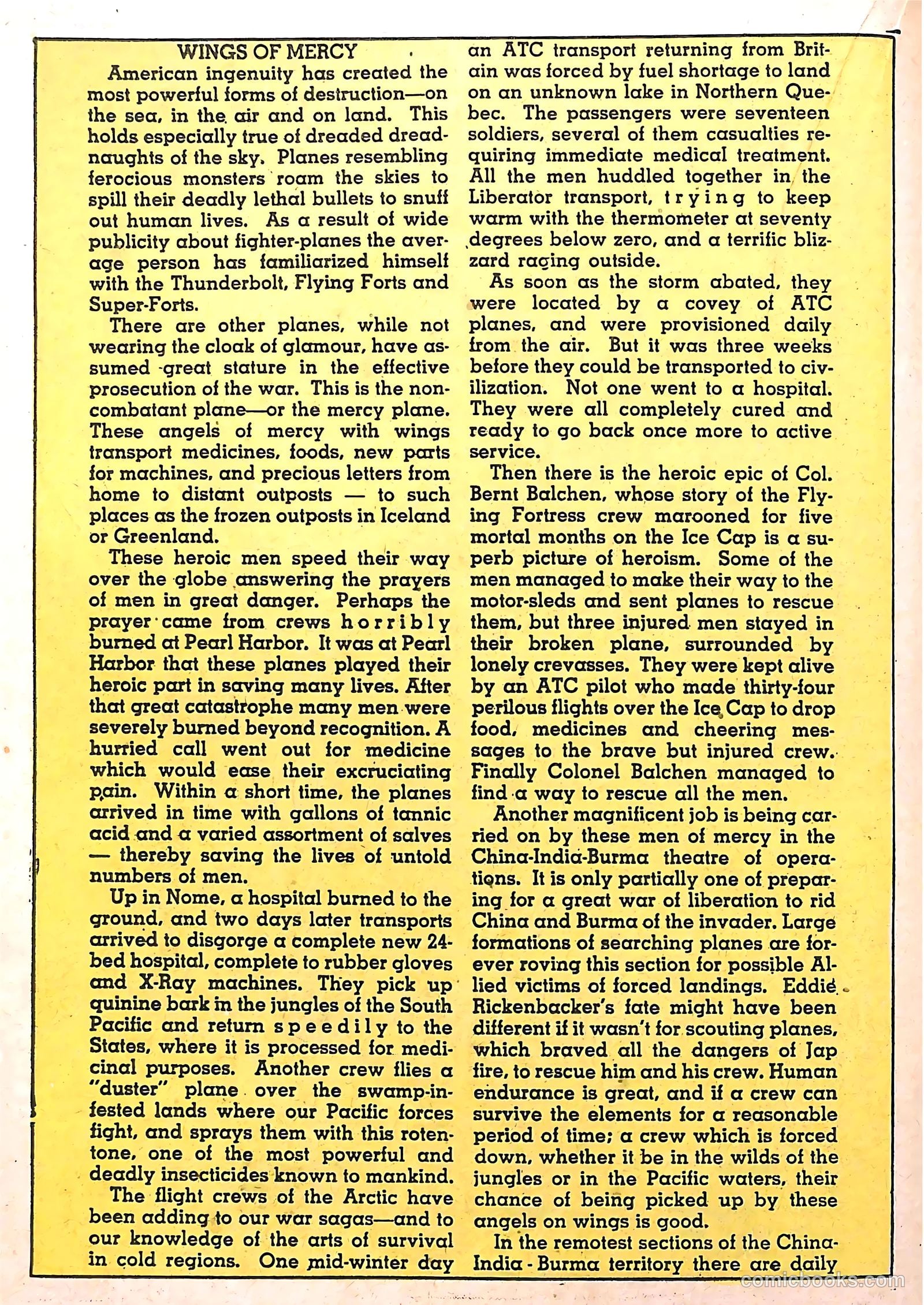 Captain Aero Comics #24 — page 24 of 52