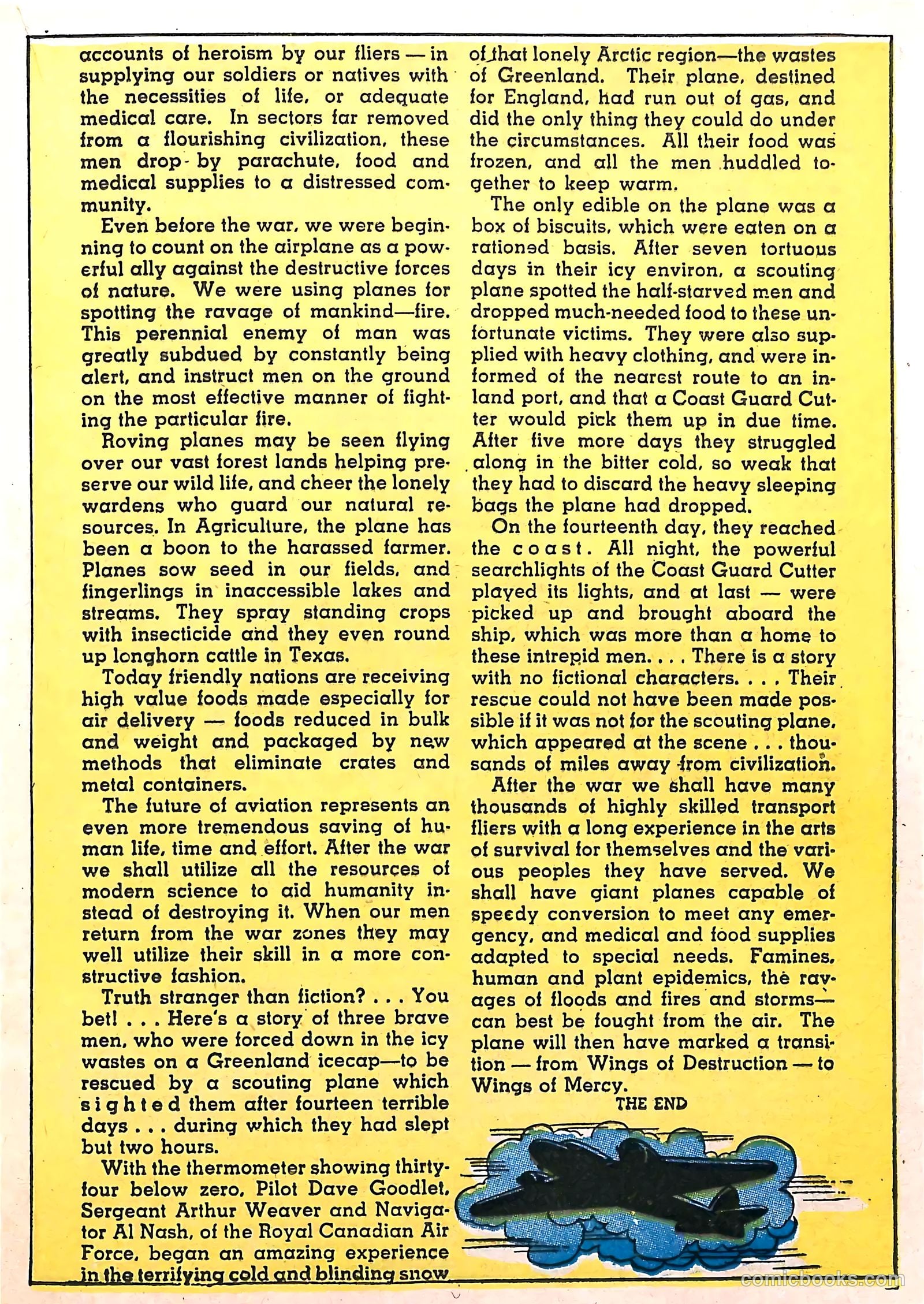 Captain Aero Comics #24 — page 25 of 52