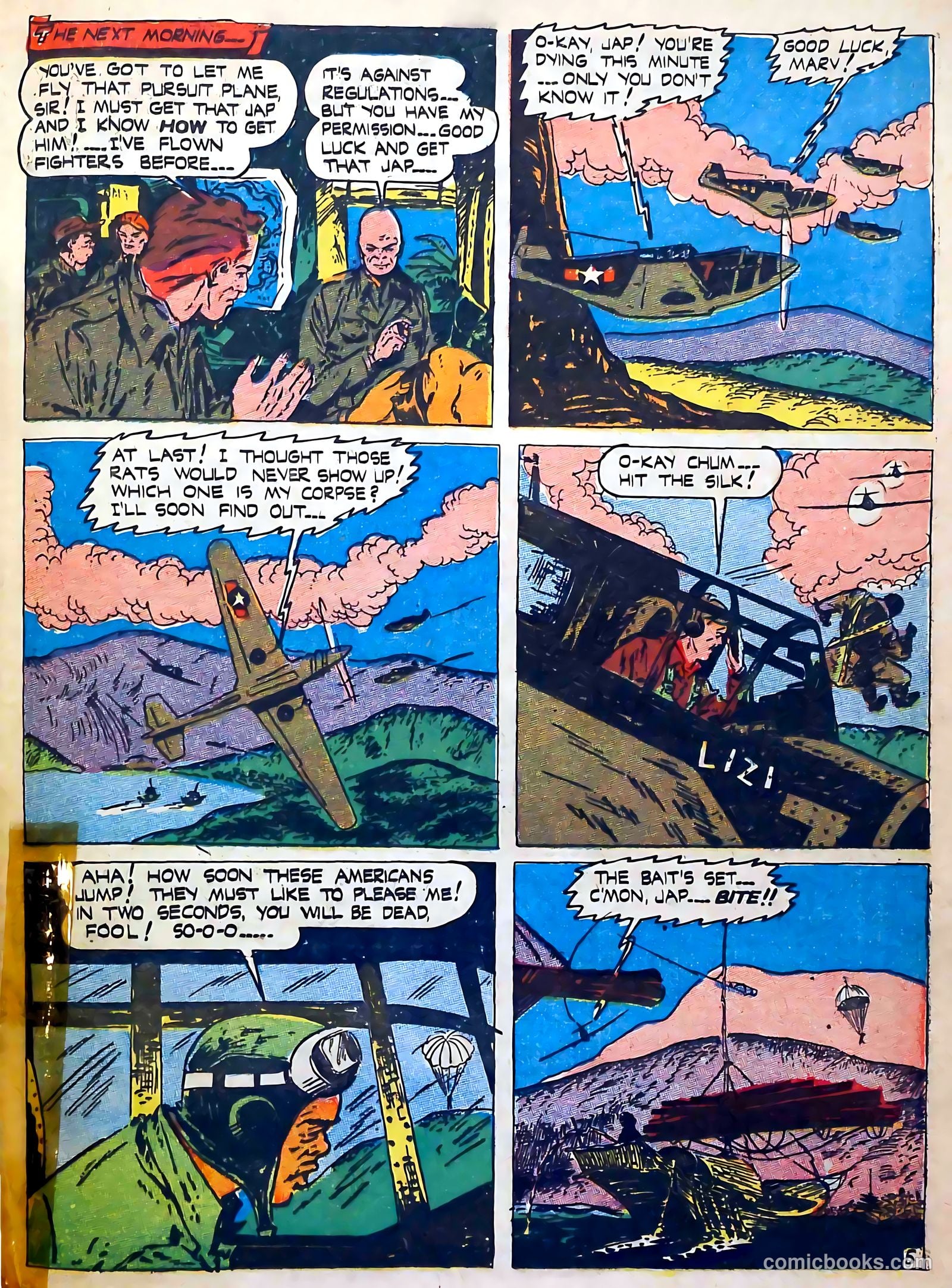 Captain Aero Comics #24 — page 37 of 52
