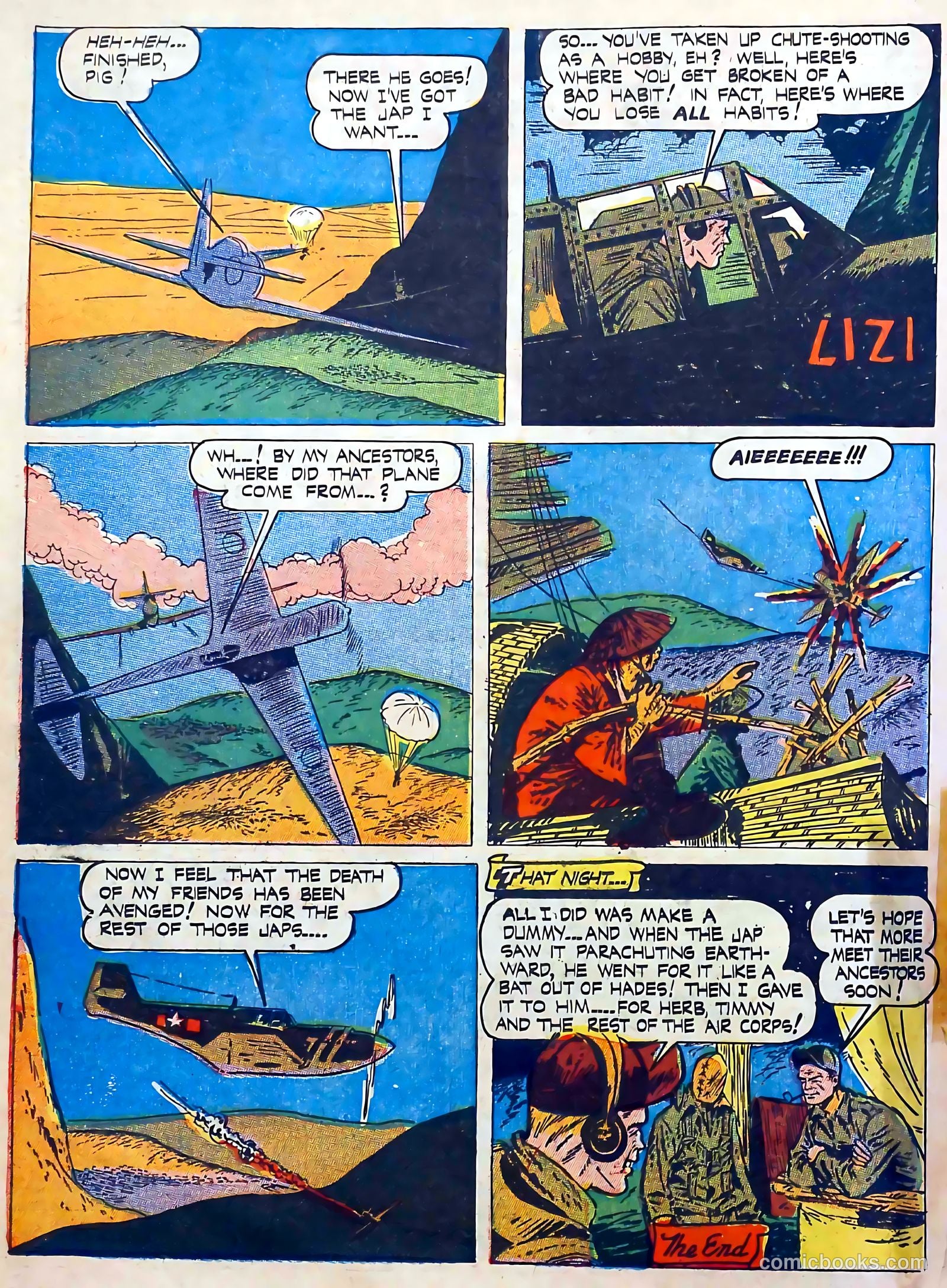Captain Aero Comics #24 — page 38 of 52