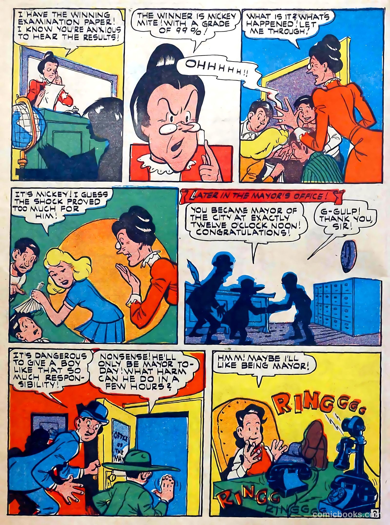 Captain Aero Comics #24 — page 40 of 52