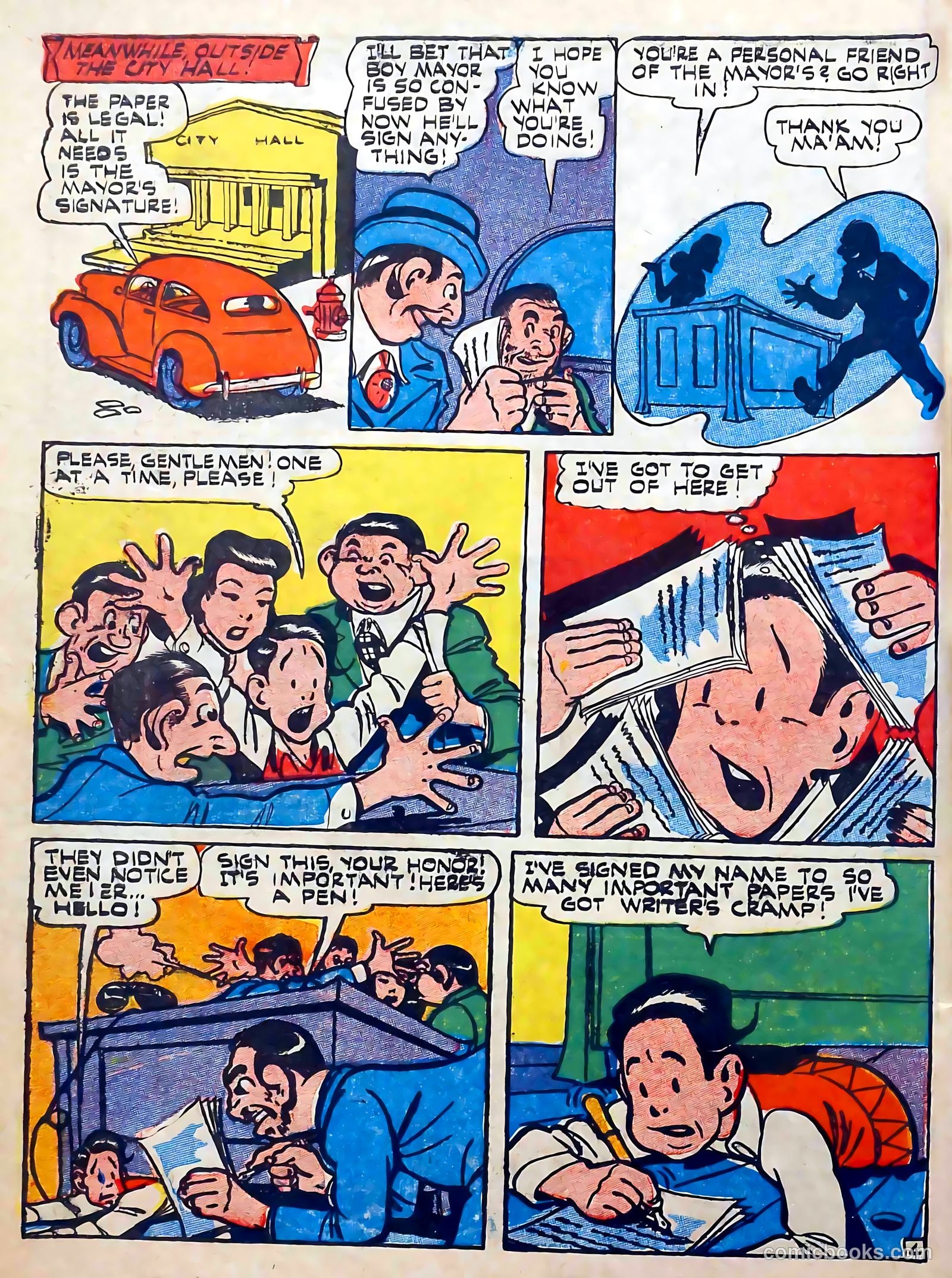 Captain Aero Comics #24 — page 42 of 52