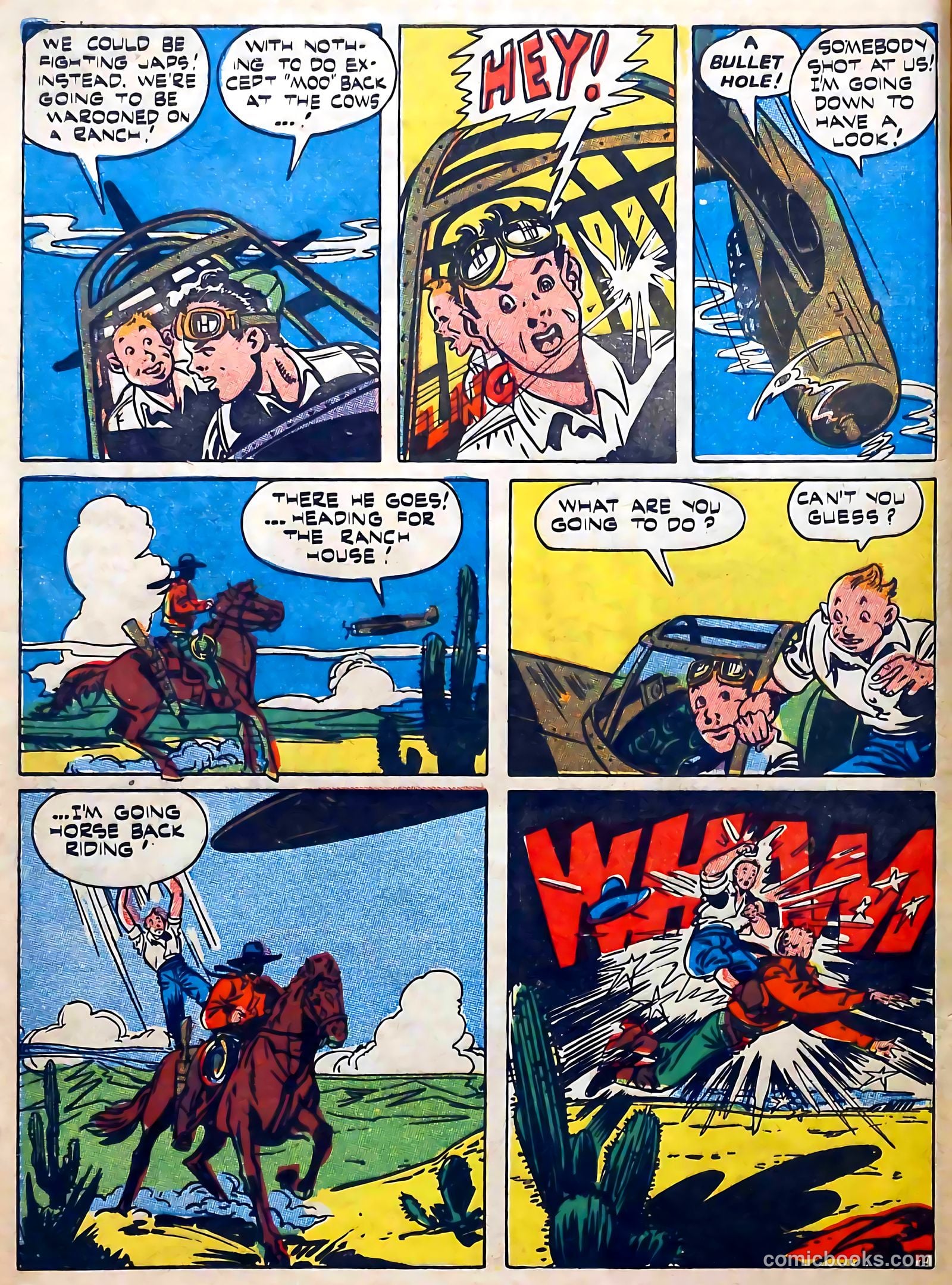 Captain Aero Comics #24 — page 46 of 52