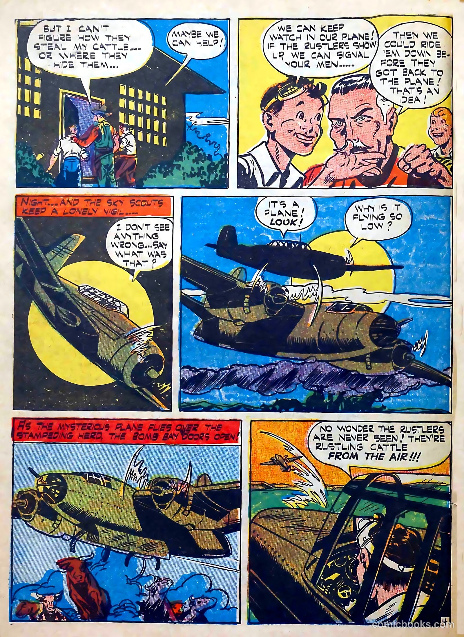 Captain Aero Comics #24 — page 48 of 52