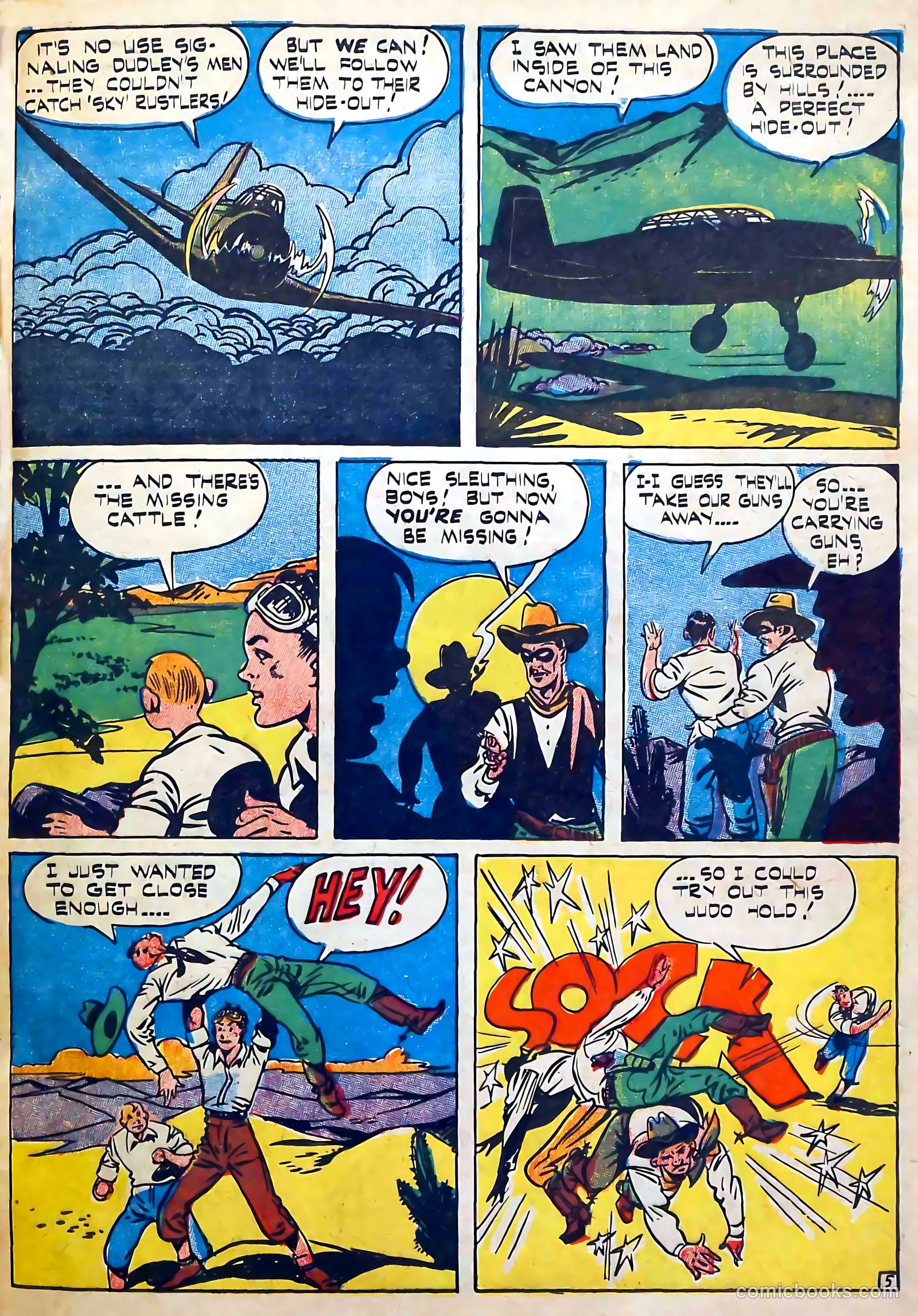 Captain Aero Comics #24 — page 49 of 52