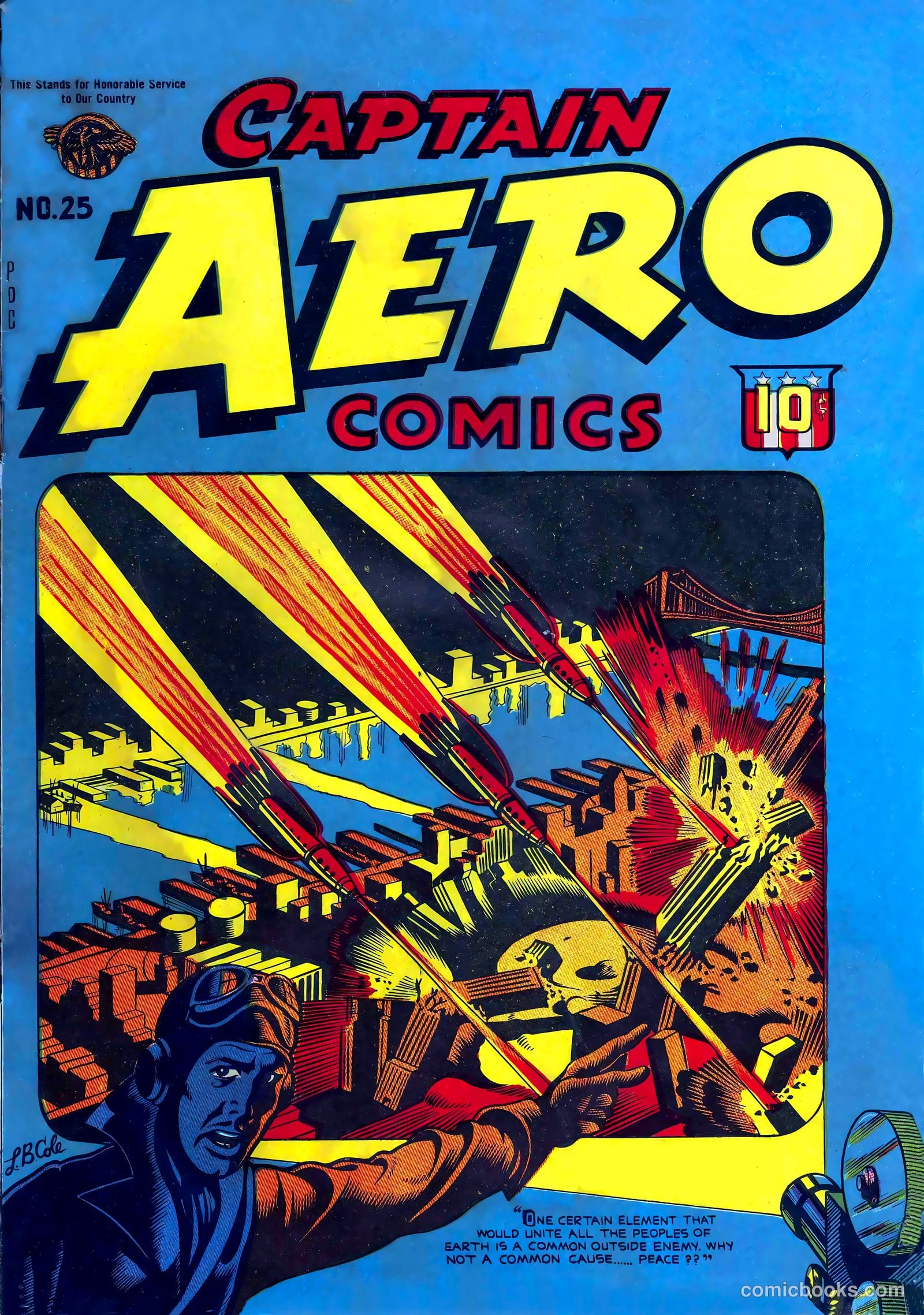 Captain Aero Comics #25 — page 1 of 52
