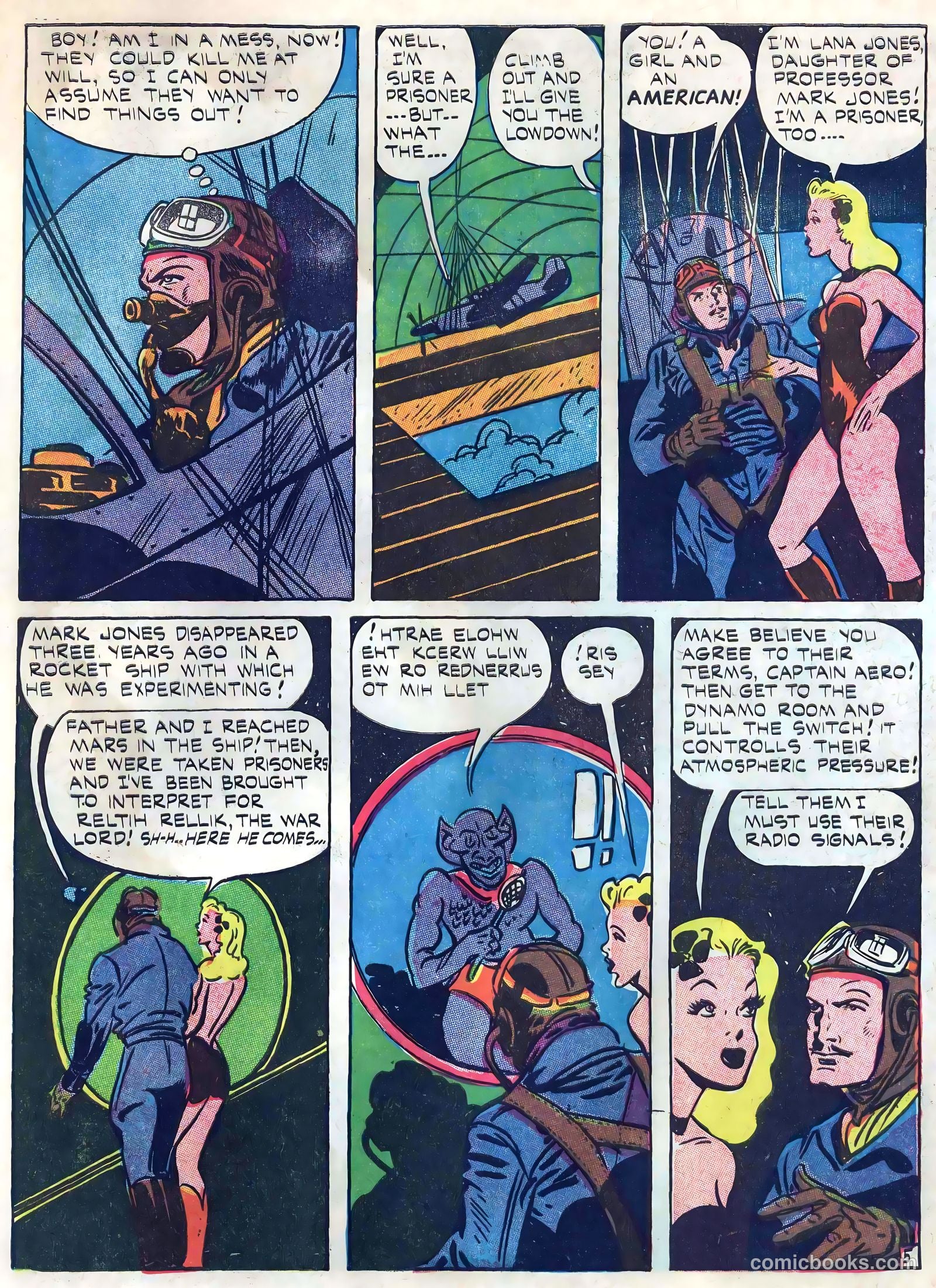 Captain Aero Comics #25 — page 7 of 52