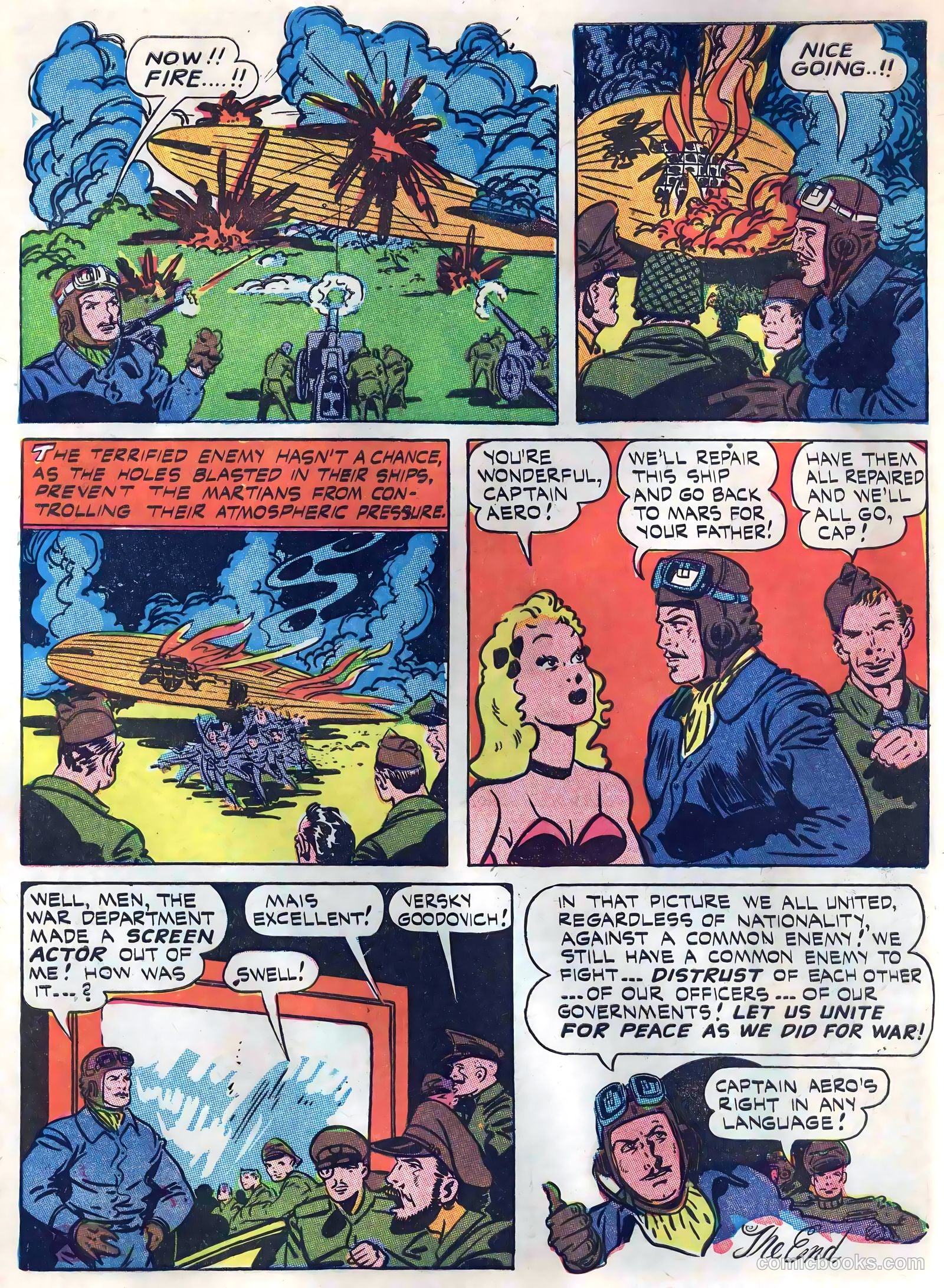 Captain Aero Comics #25 — page 10 of 52