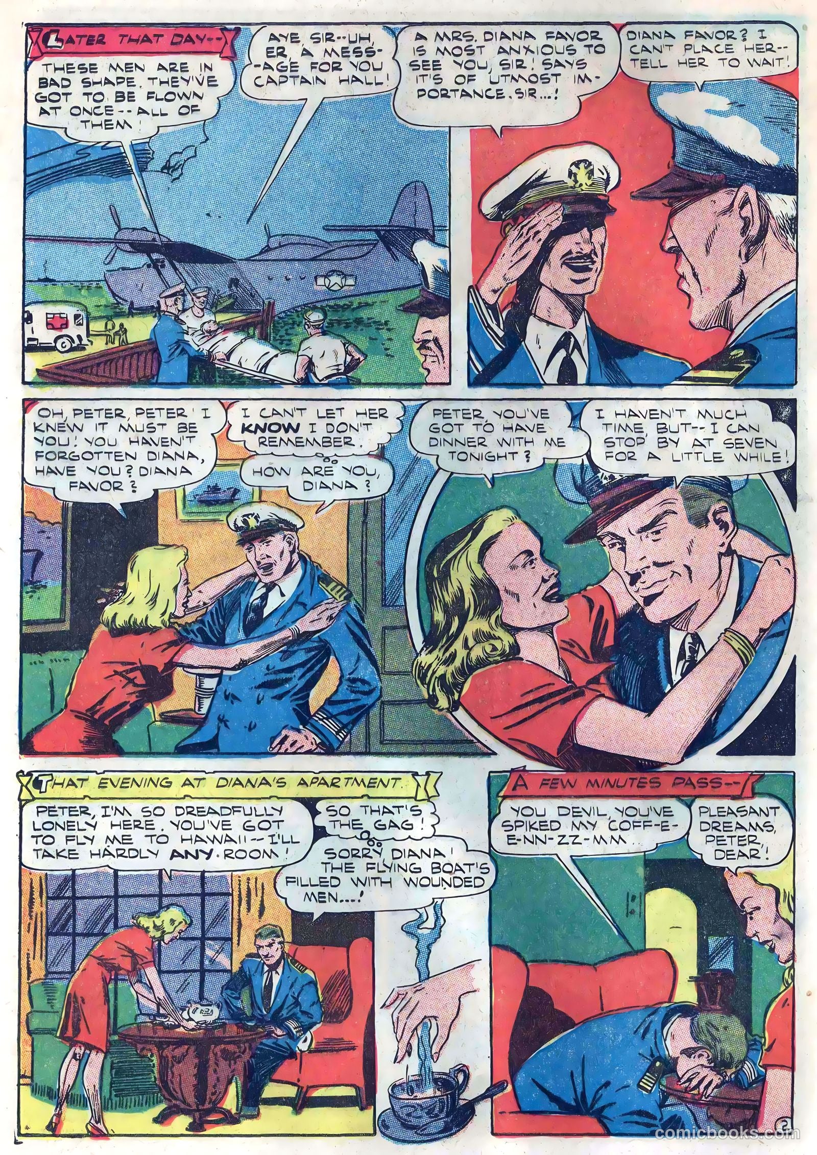 Captain Aero Comics #25 — page 18 of 52