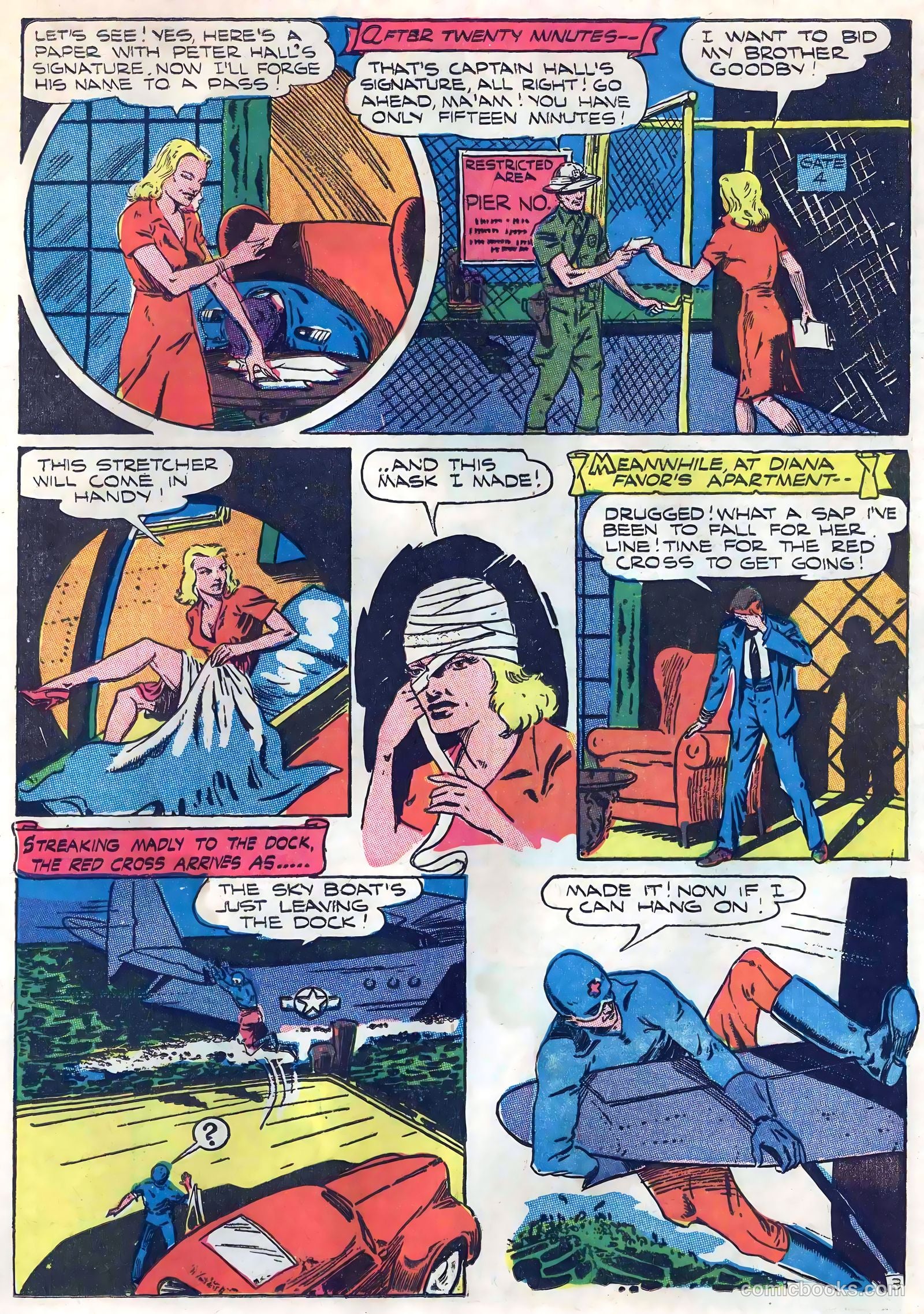 Captain Aero Comics #25 — page 19 of 52