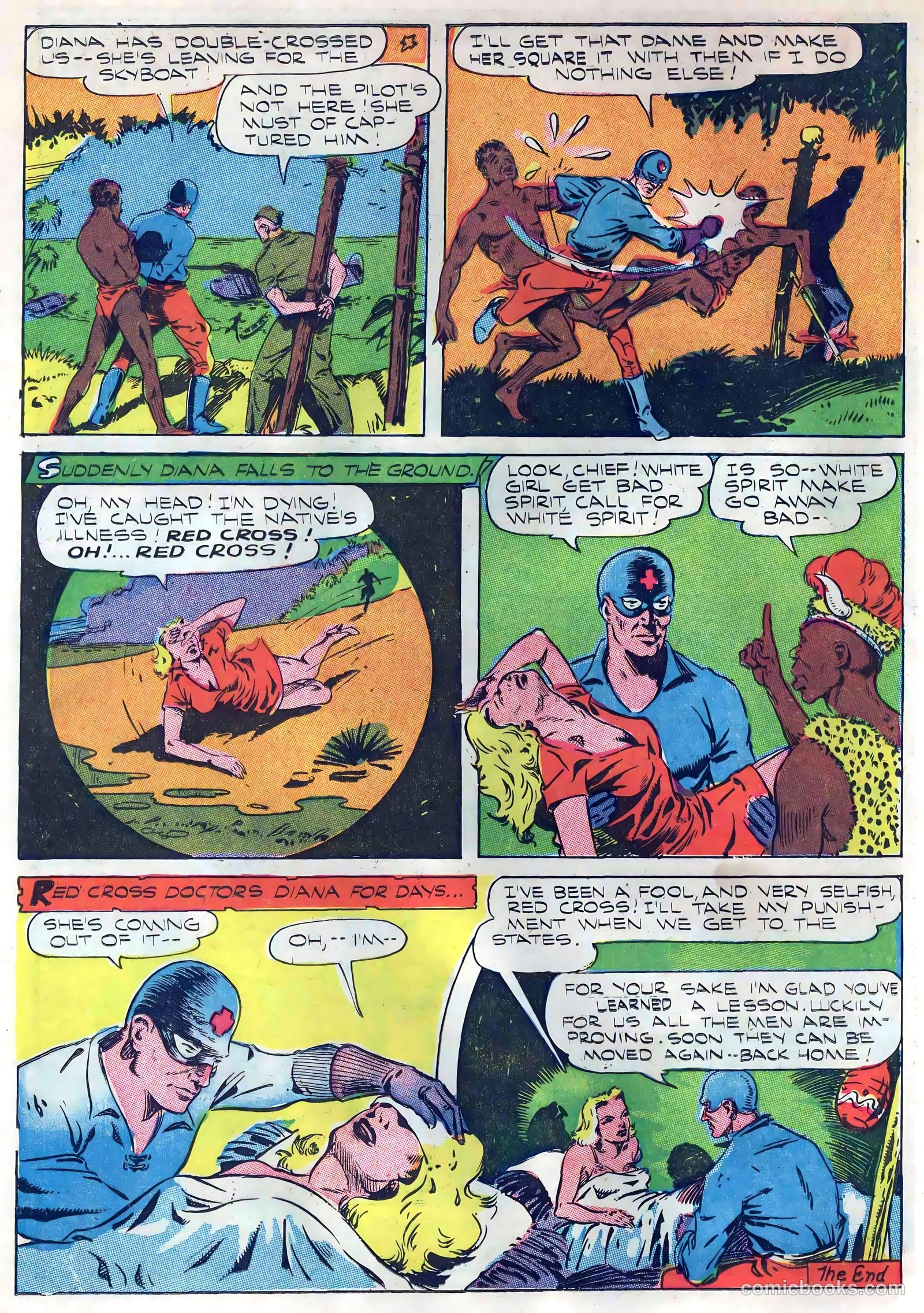 Captain Aero Comics #25 — page 22 of 52