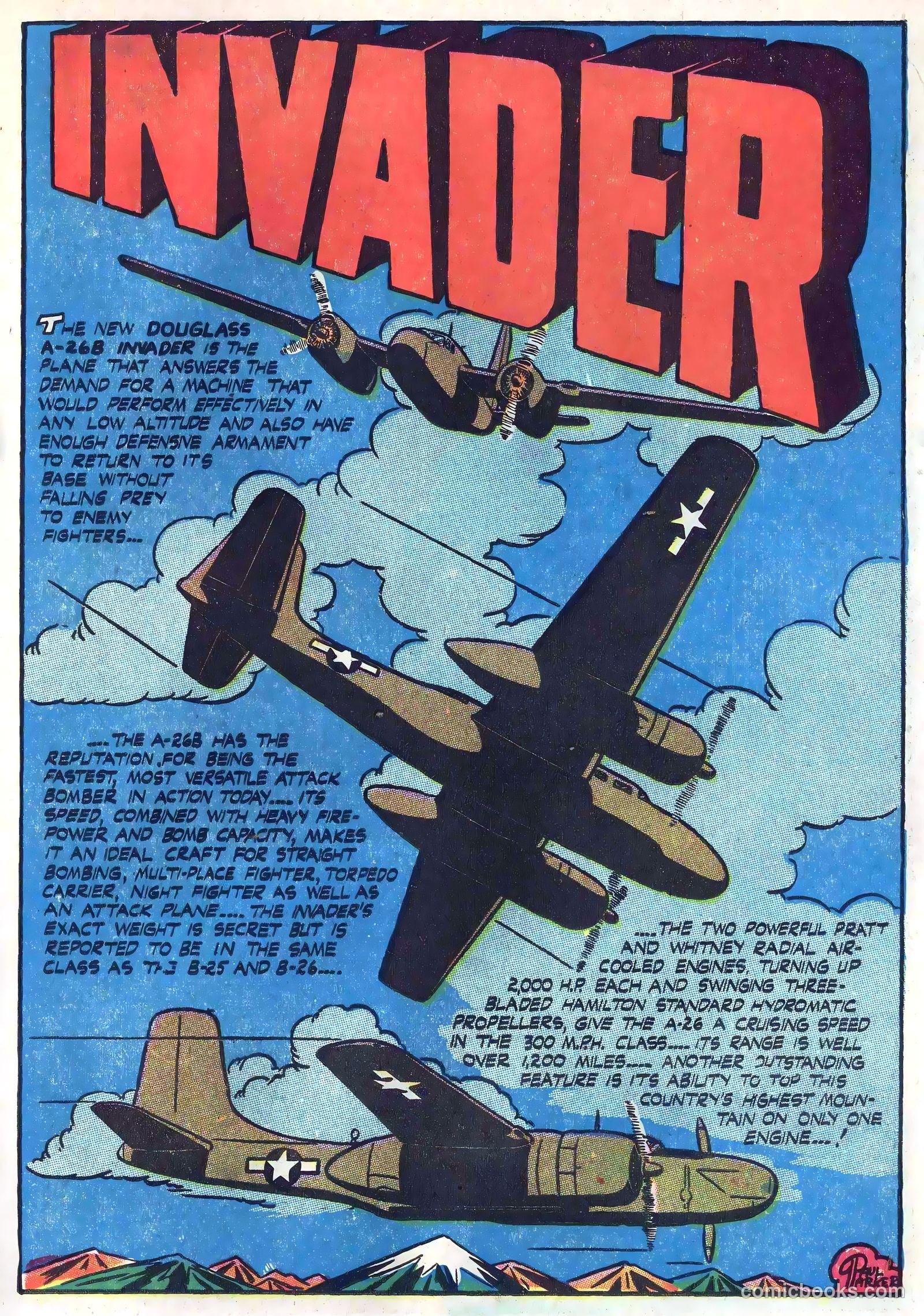 Captain Aero Comics #25 — page 23 of 52