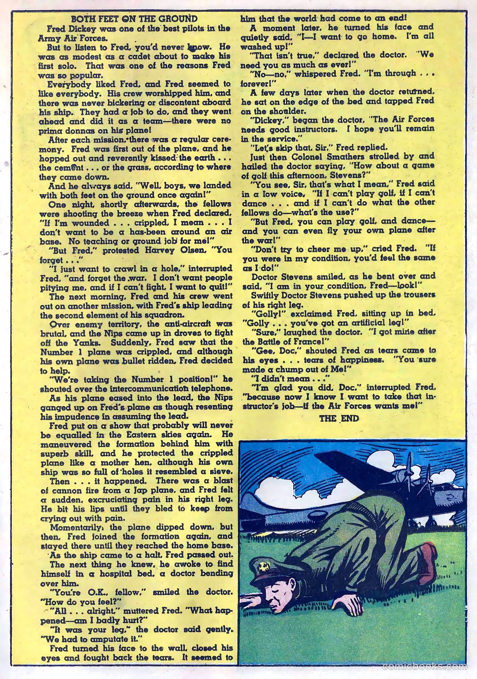 Captain Aero Comics #25 — page 25 of 52