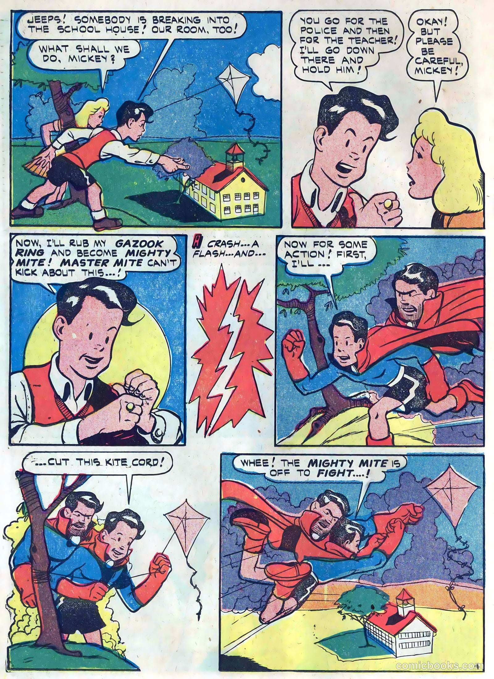 Captain Aero Comics #25 — page 36 of 52