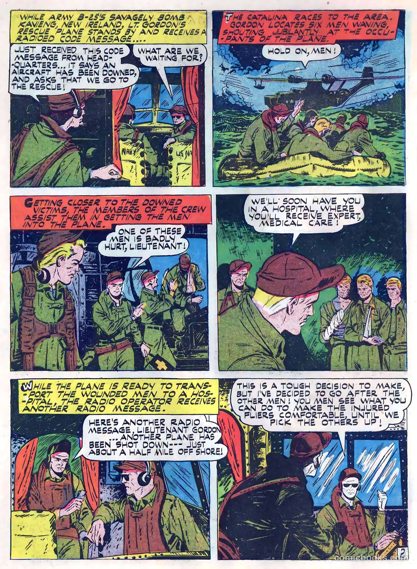Captain Aero Comics #25 — page 40 of 52